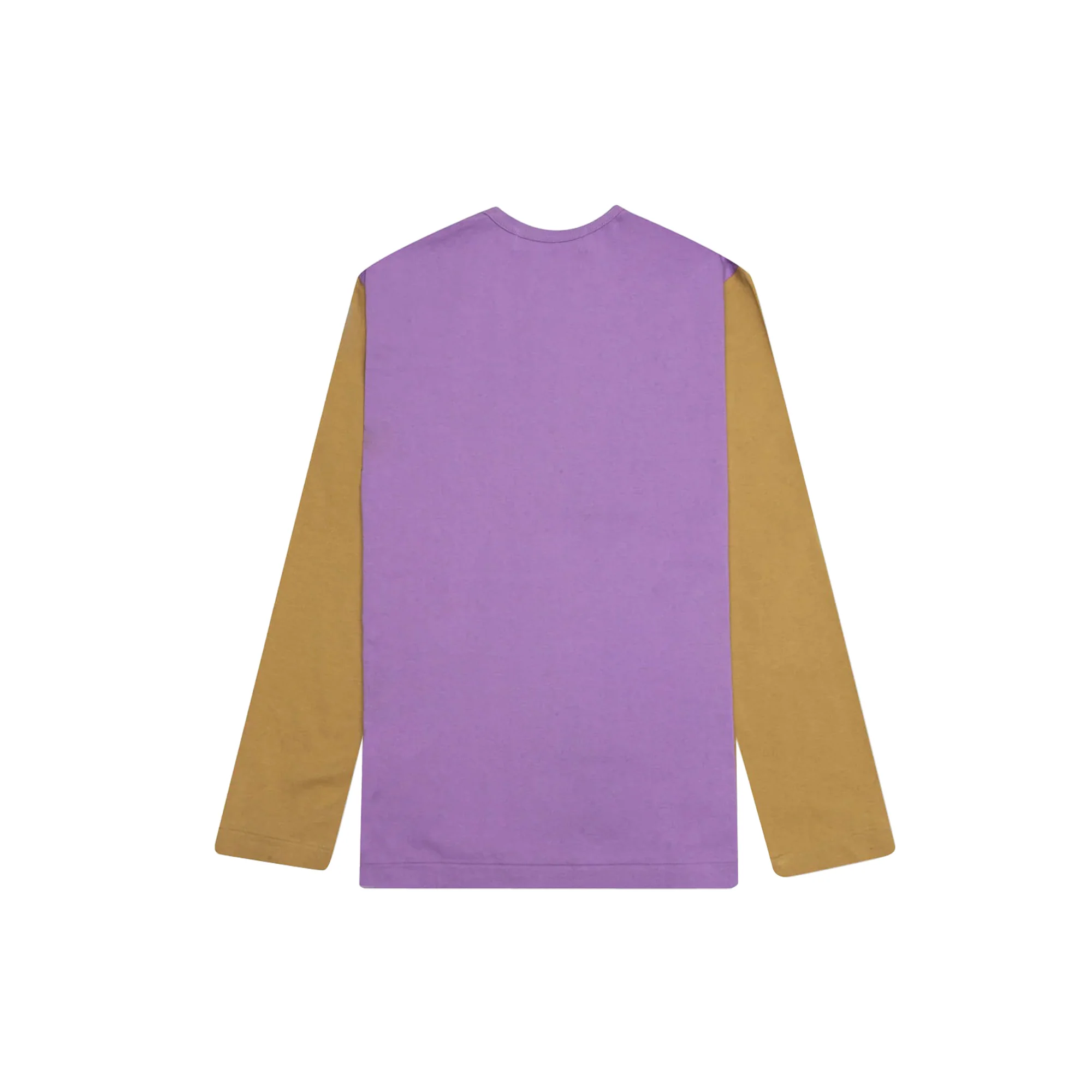 Comme des Garcons PLAY Mens Bi-Colour LS Tee - Image 2