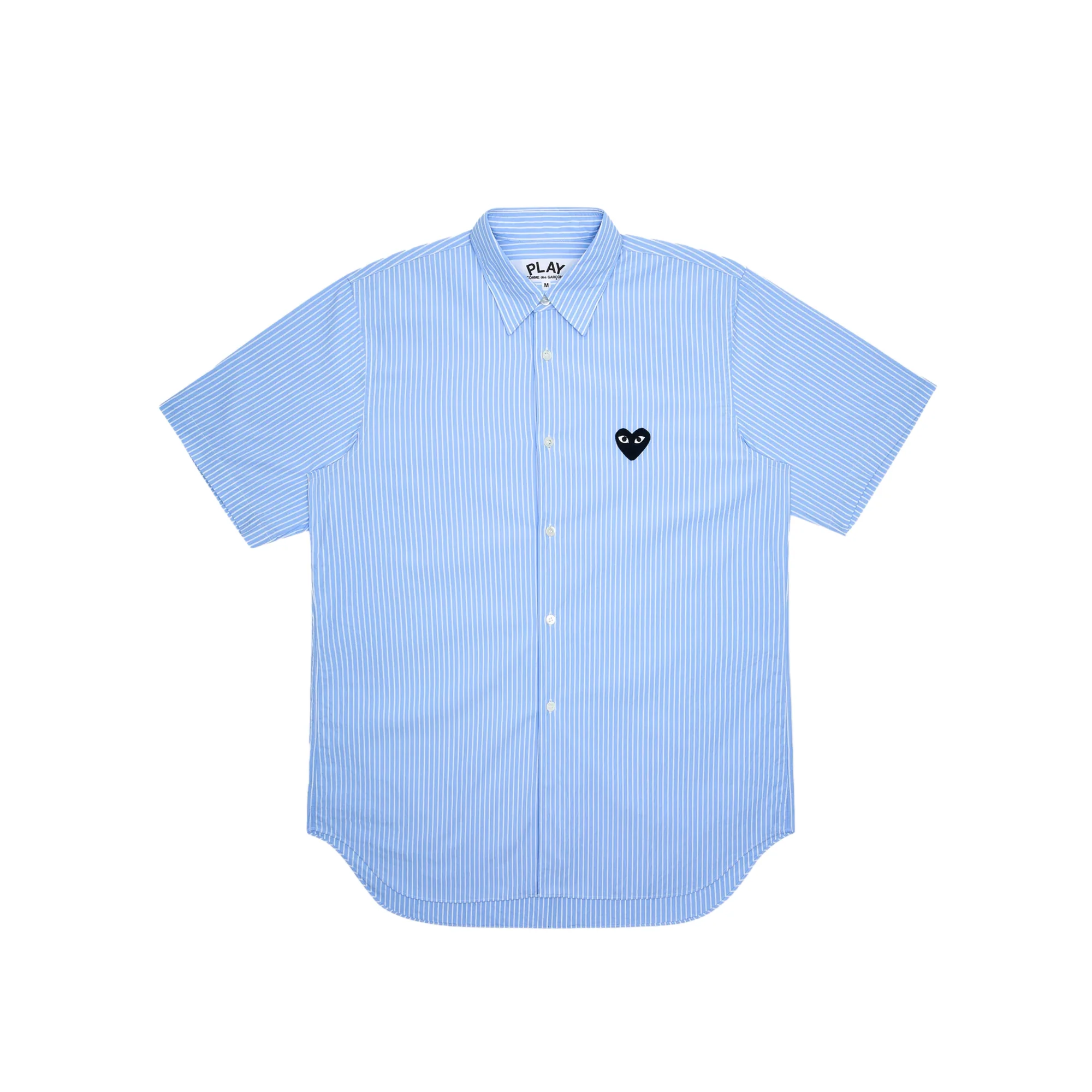 Comme des Garcons PLAY Mens Black Emblem Shirt
