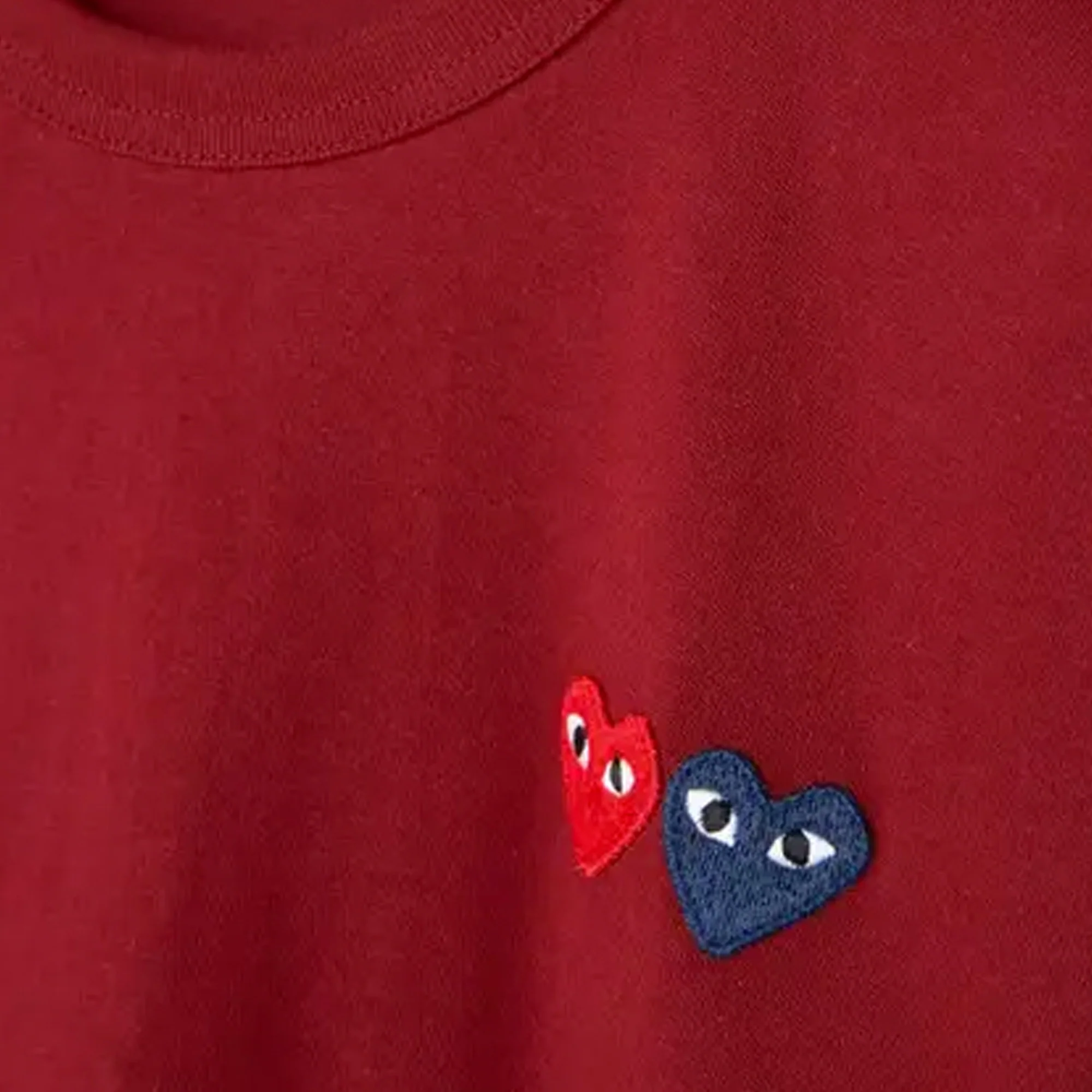 CDG PLAY Mens Heart T-Shirt - Image 2