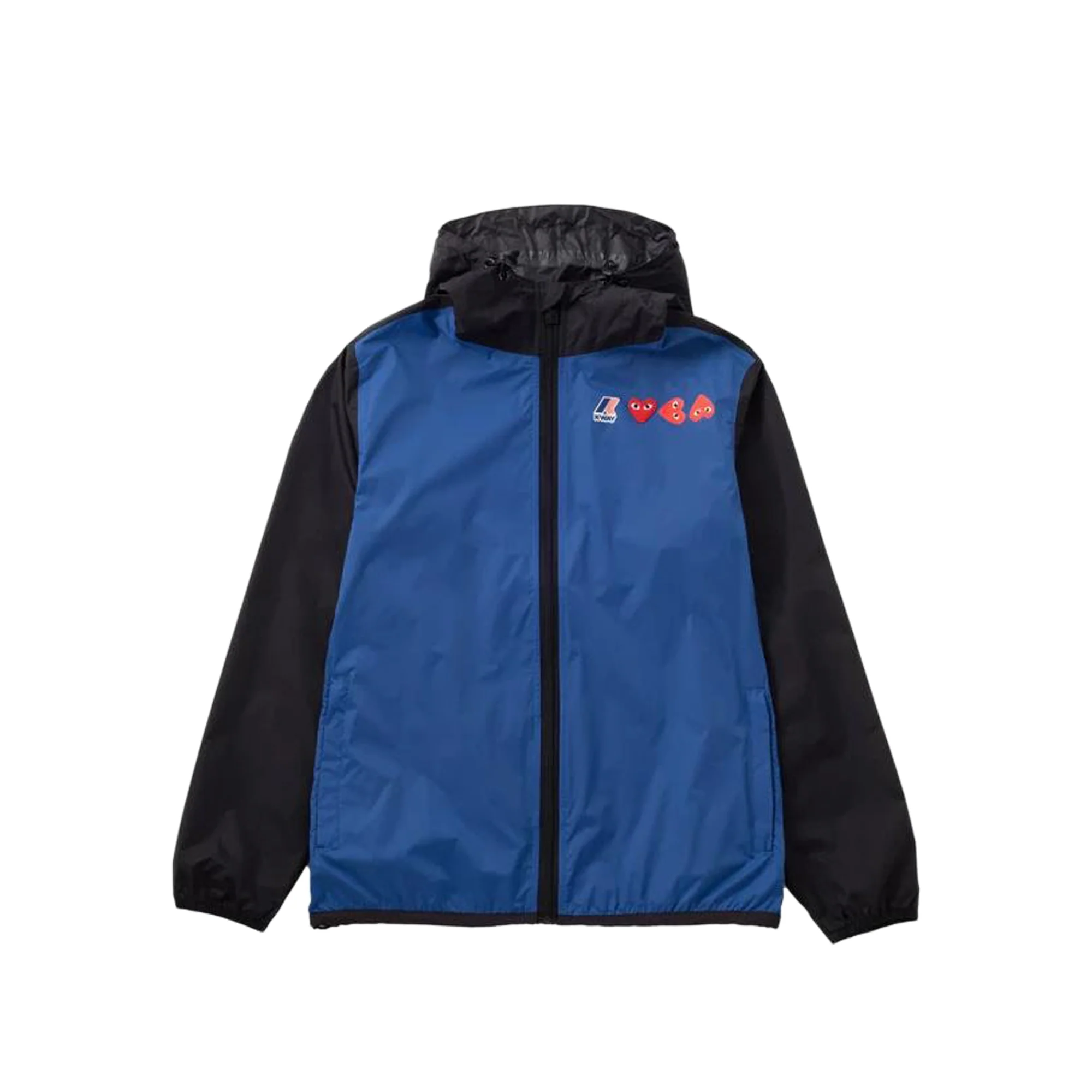 Comme des Garcons PLAY Mens K-Way Hoodie Full Zip