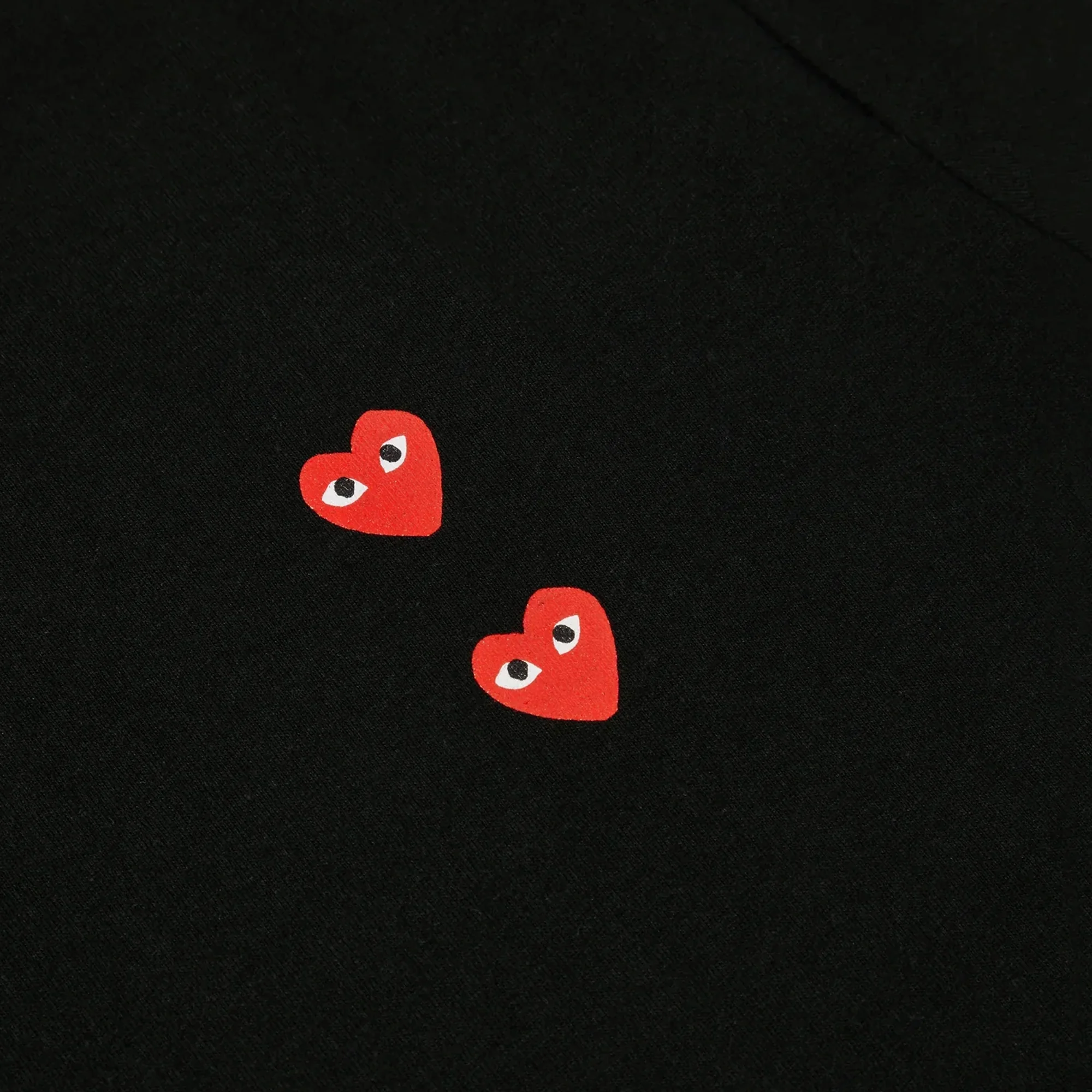 Comme des Garcons PLAY Mens Multi Heart Longsleeve - Image 2