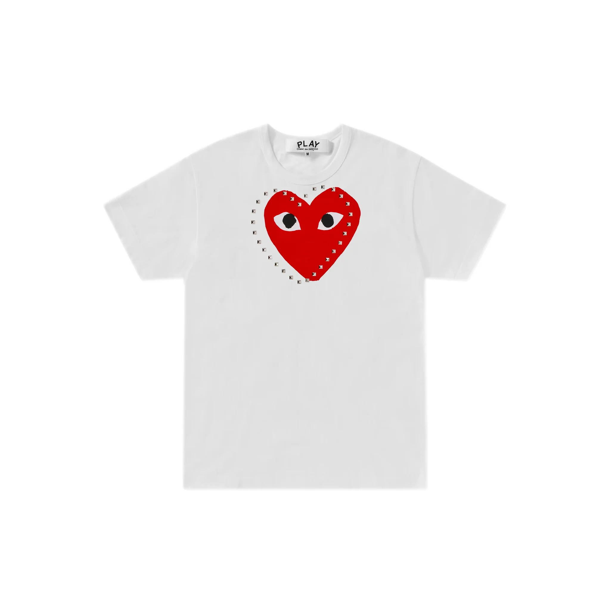 Comme des Garcons PLAY Red Heart Stud Tee