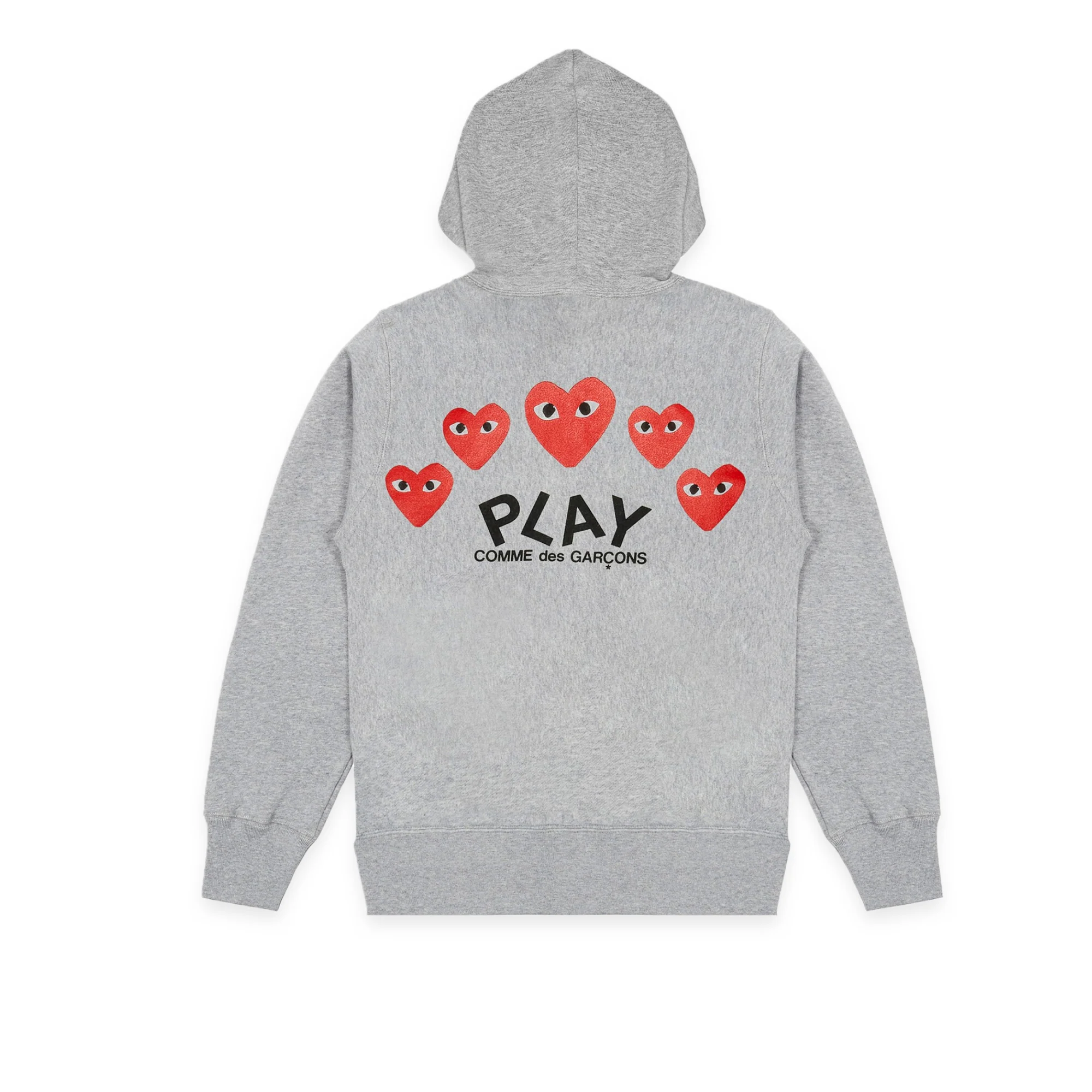 Comme des Garcons PLAY Mens Zip-Up Hoodie - Image 2