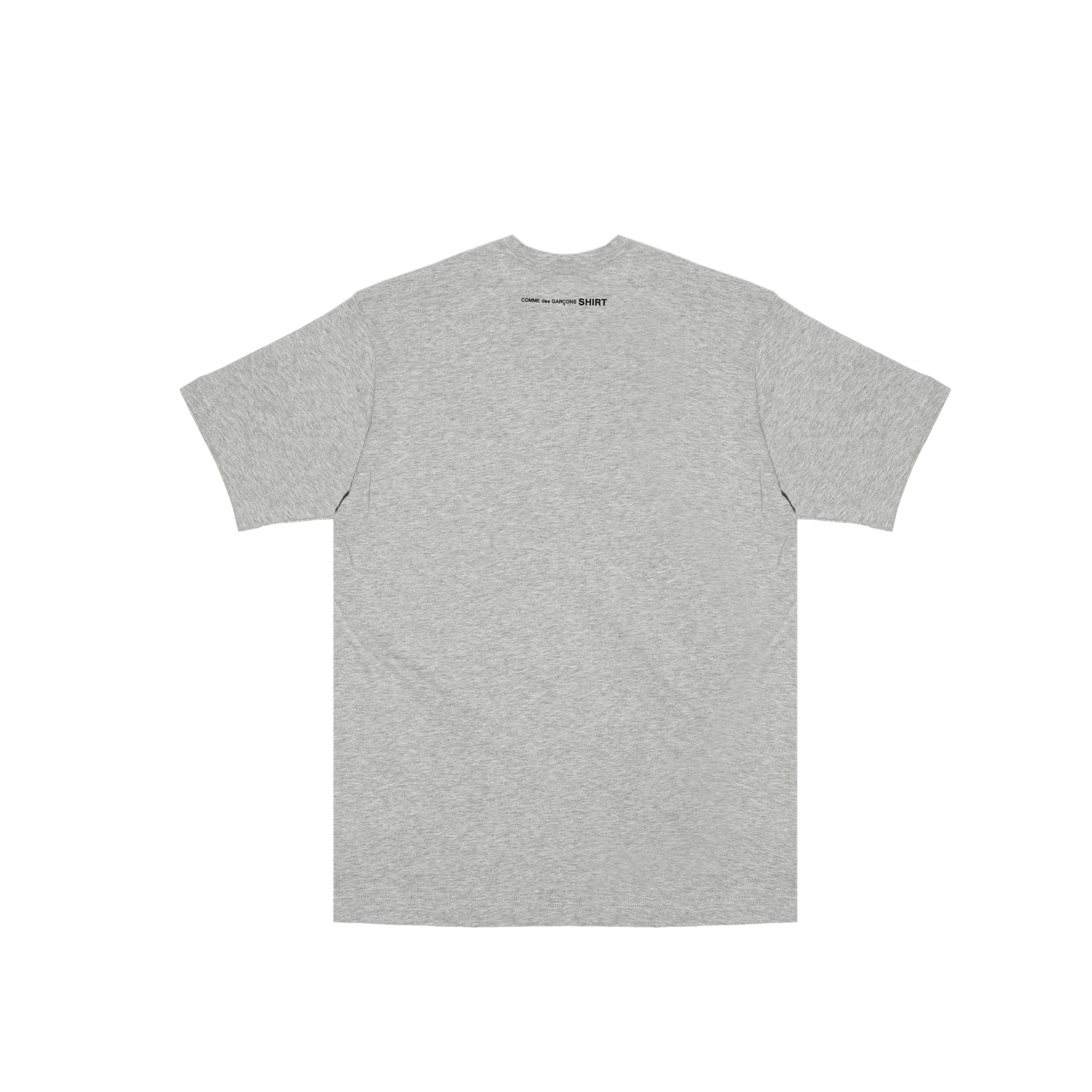 Comme Des Garcons Shirt Mens Back Print SS Tee Grey - Image 2