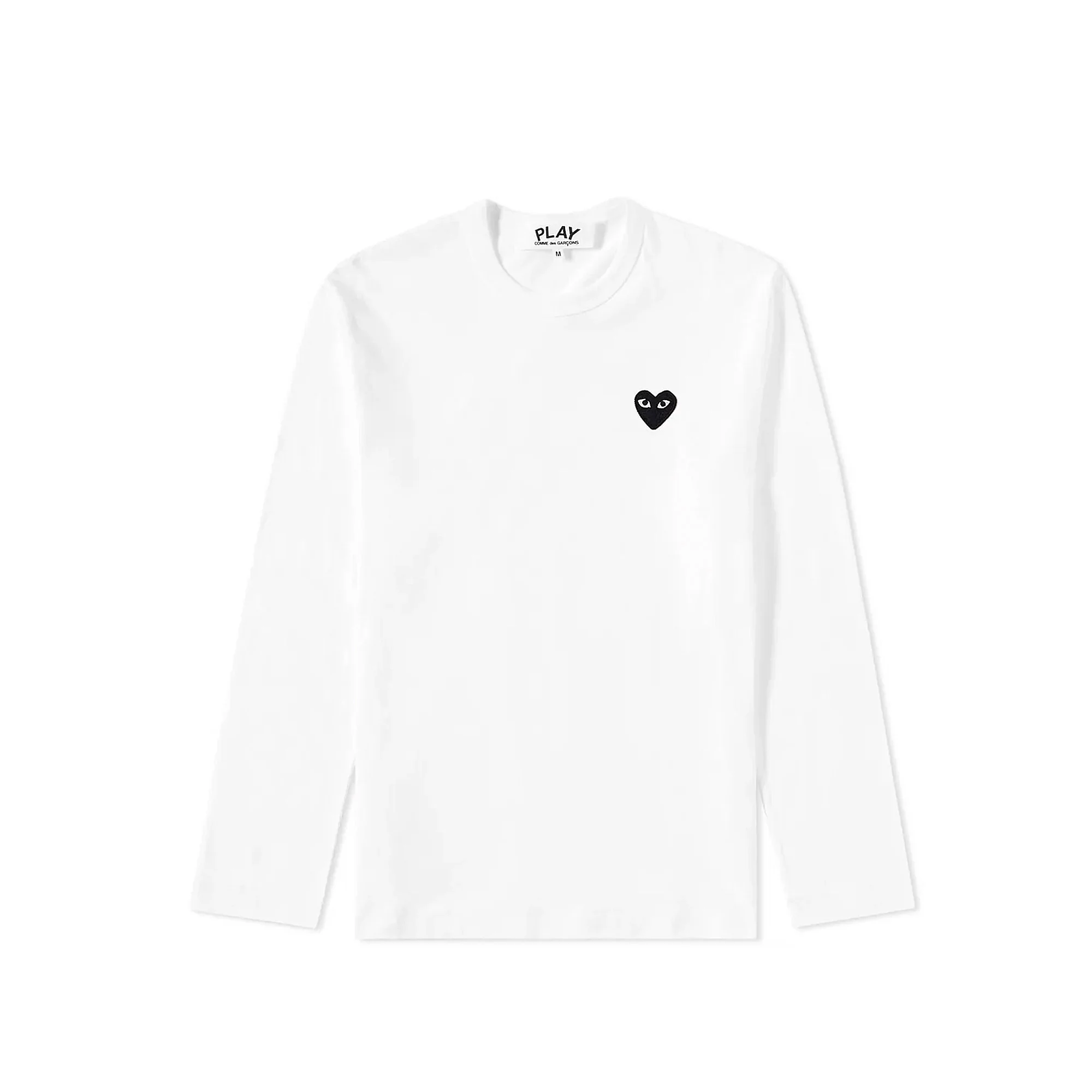 Comme des Garcons Play Mens Black Heart LS Tee