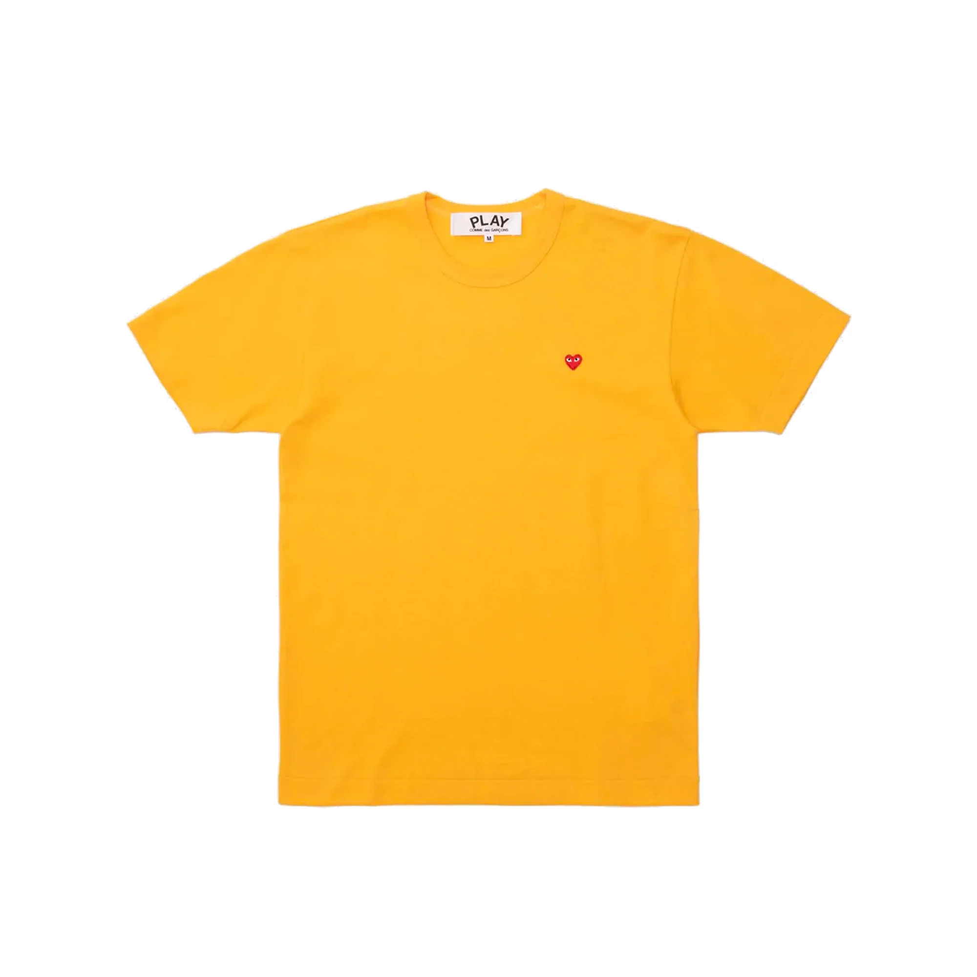 Comme des Garcons Play Mens Small Red Heart SS Tee