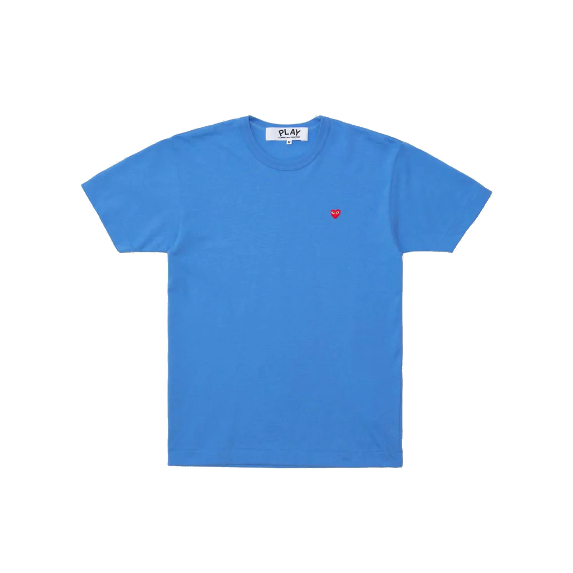 Comme des Garcons Play Mens Small Red Heart SS Tee