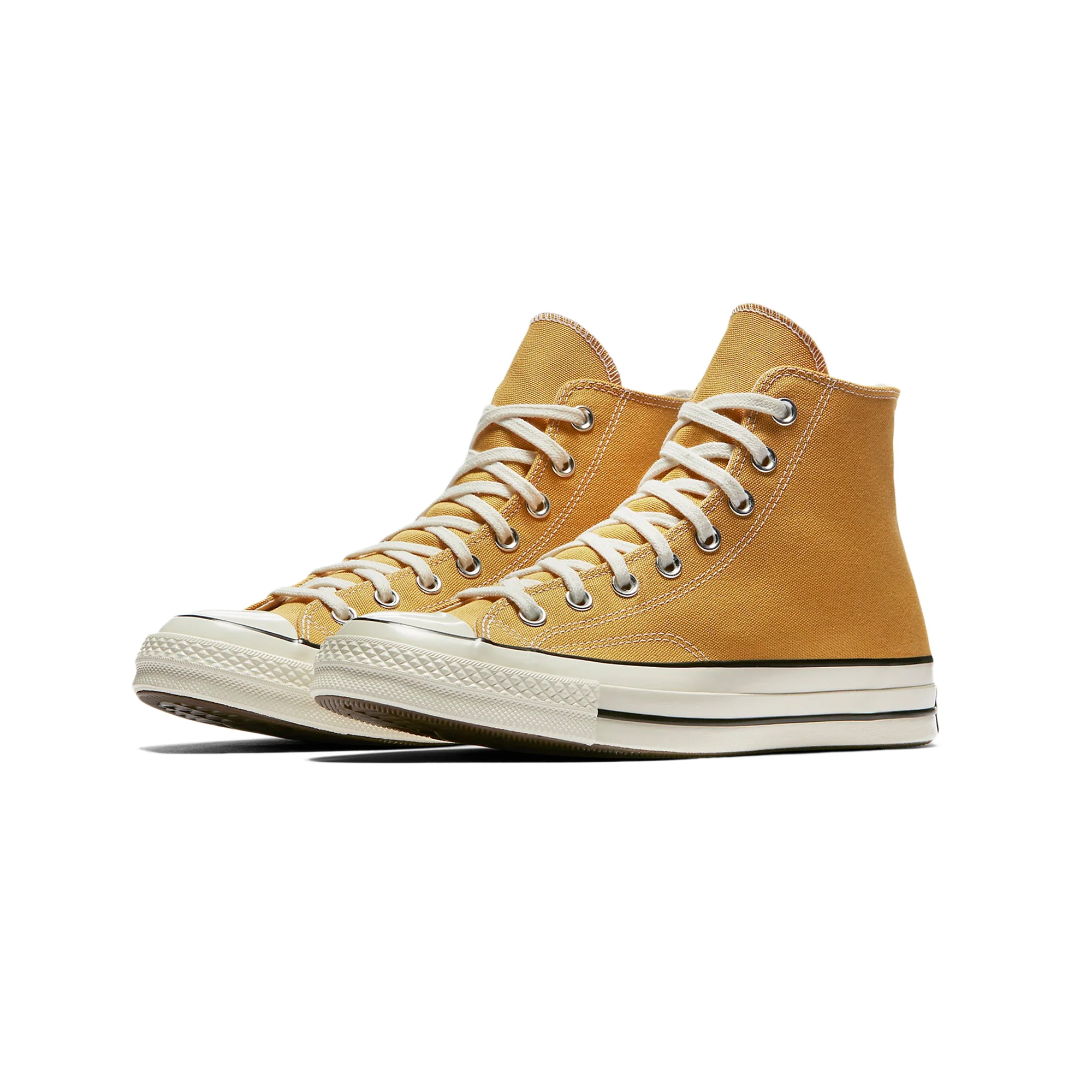 Converse Mens Chuck 70 Hi Shoes 'Sunflower Black Egret' - Image 2