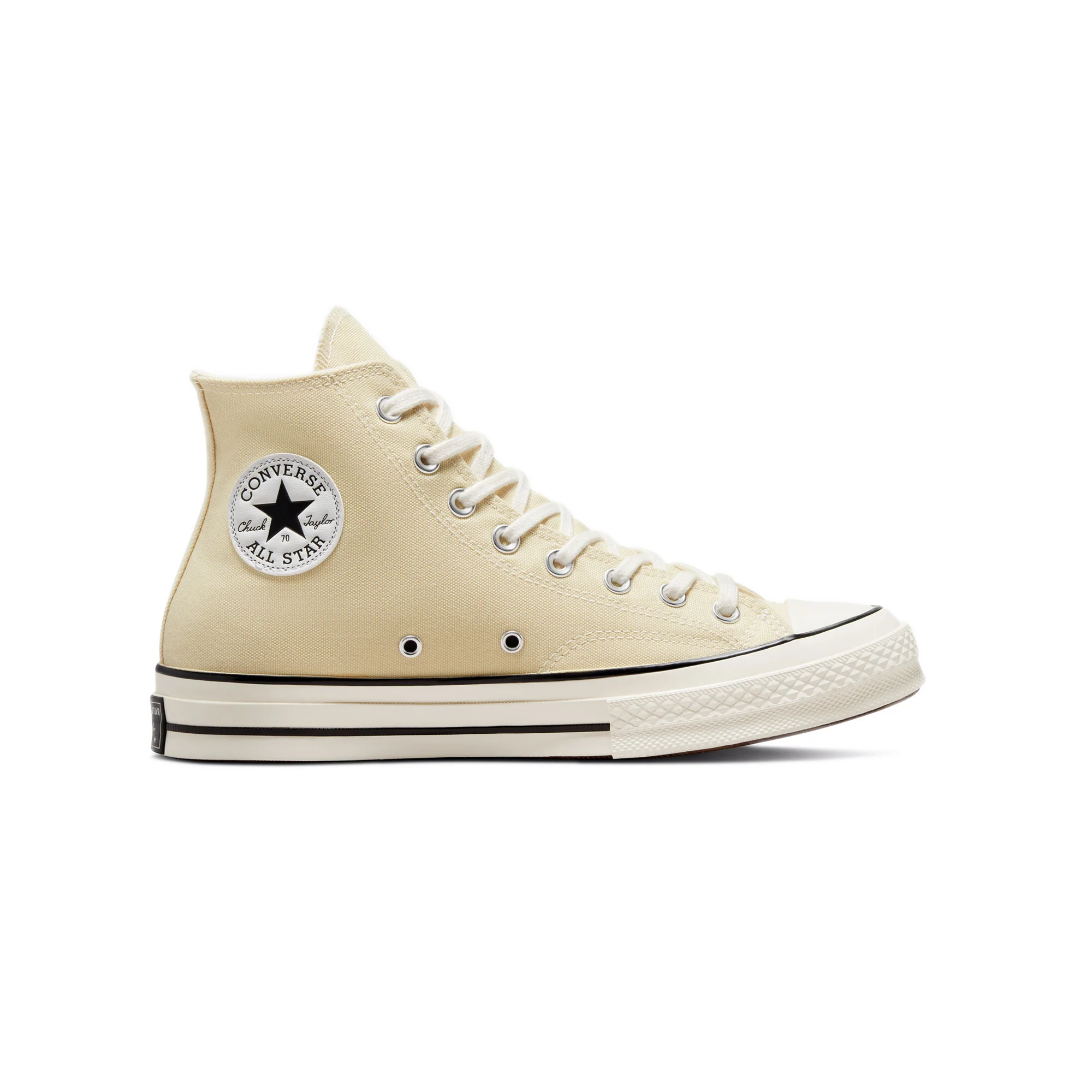 Converse Mens Chuck 70 Hi Shoes Lemon Drop - Image 4