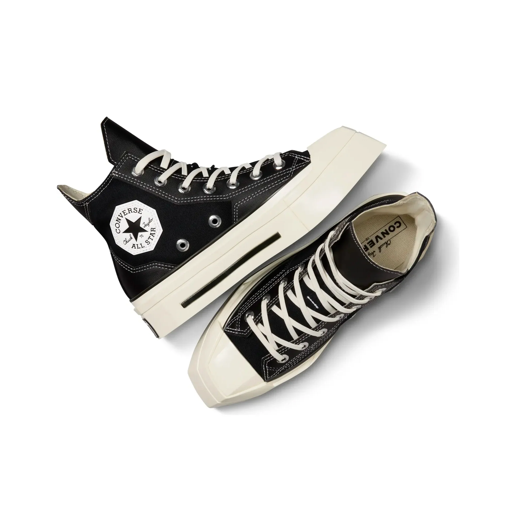 Converse Mens Chuck 70 De Luxe Squared Hi Shoes - Image 4