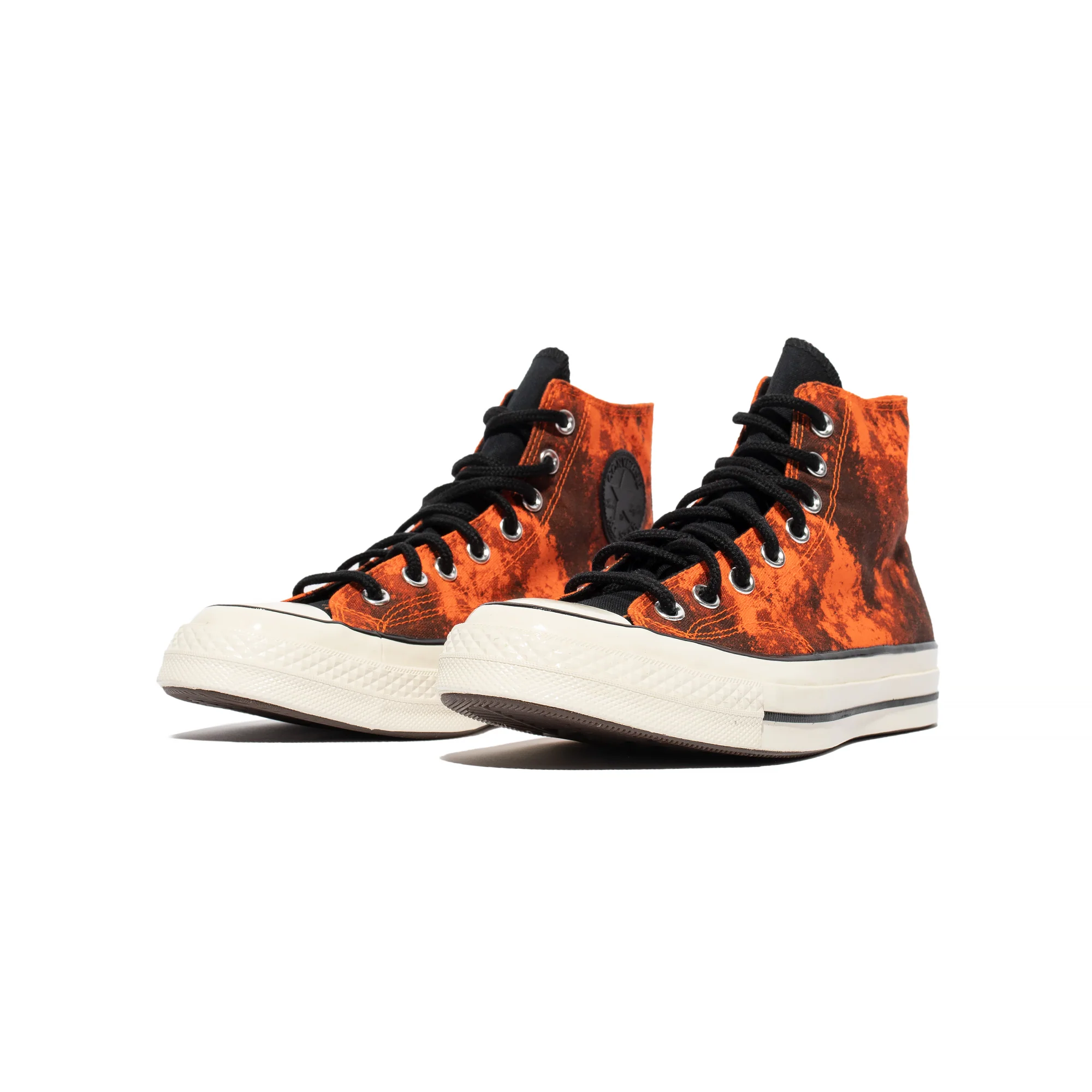 Converse Mens Chuck 70 GTX Hi Shoes 'Bold Mandarin/ Egret' - Image 2