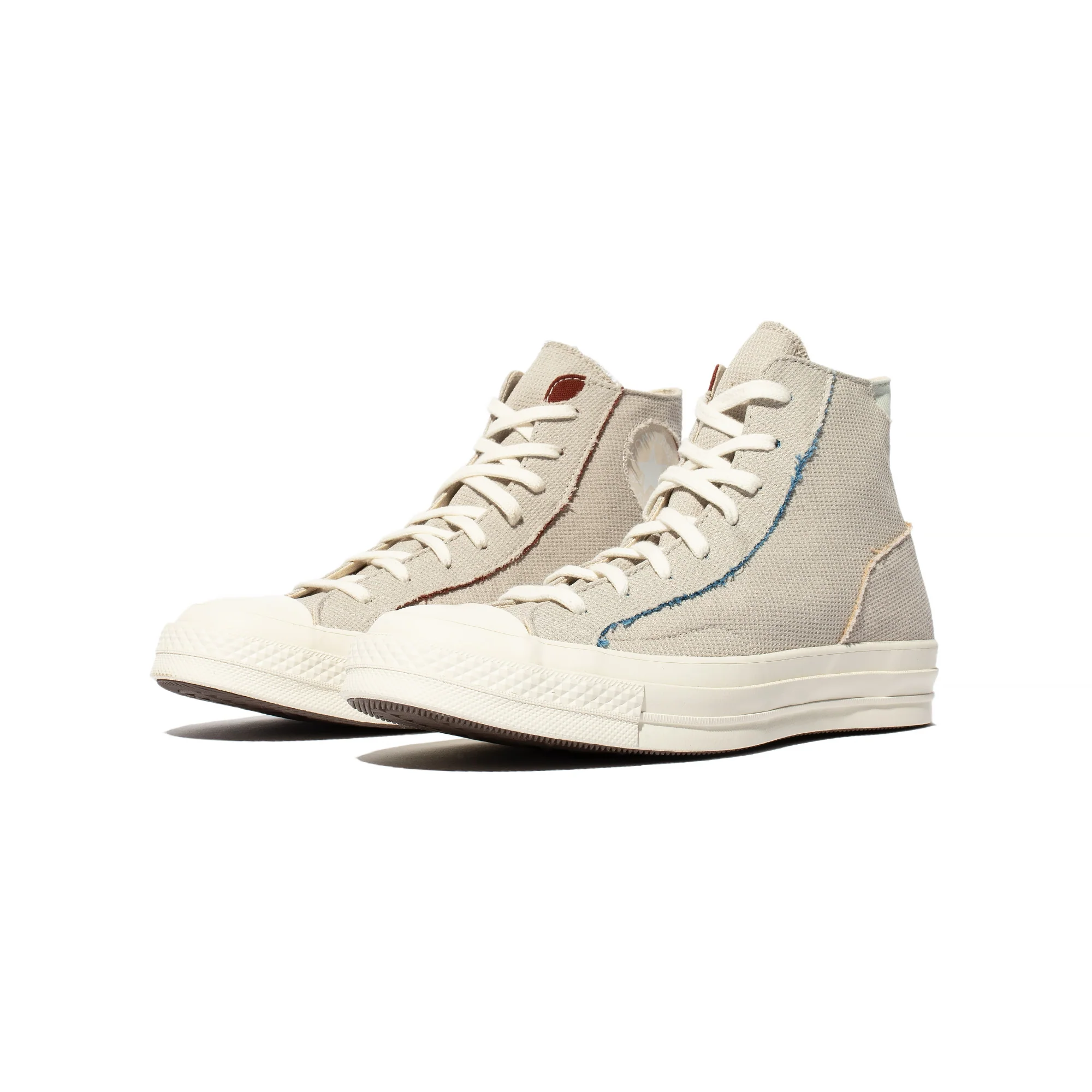 Converse Mens Chuck 70 Hi 'Light Silver' - Image 2