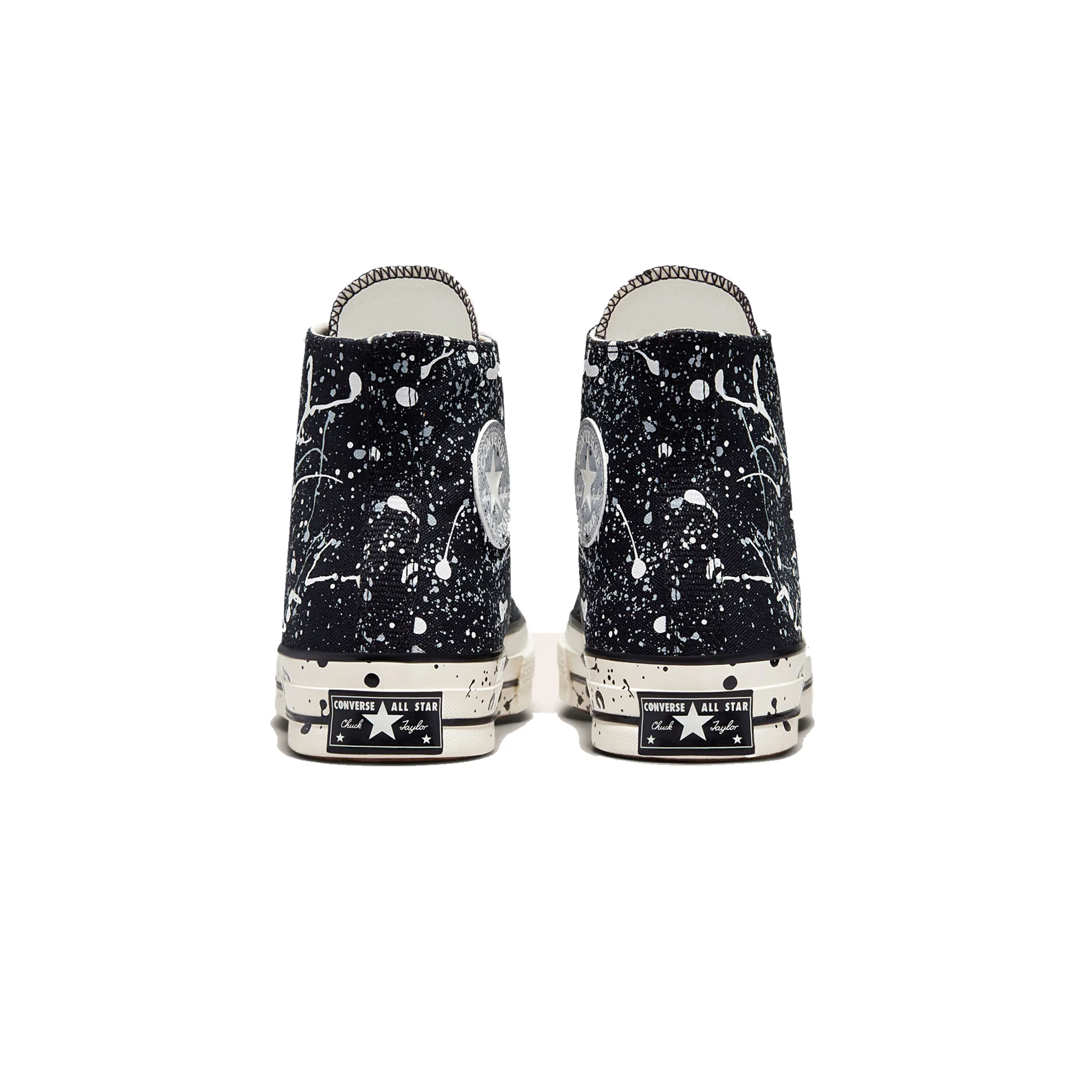 Converse Mens Chuck 70 Hi Shoes Black/Ash Stone - Image 3