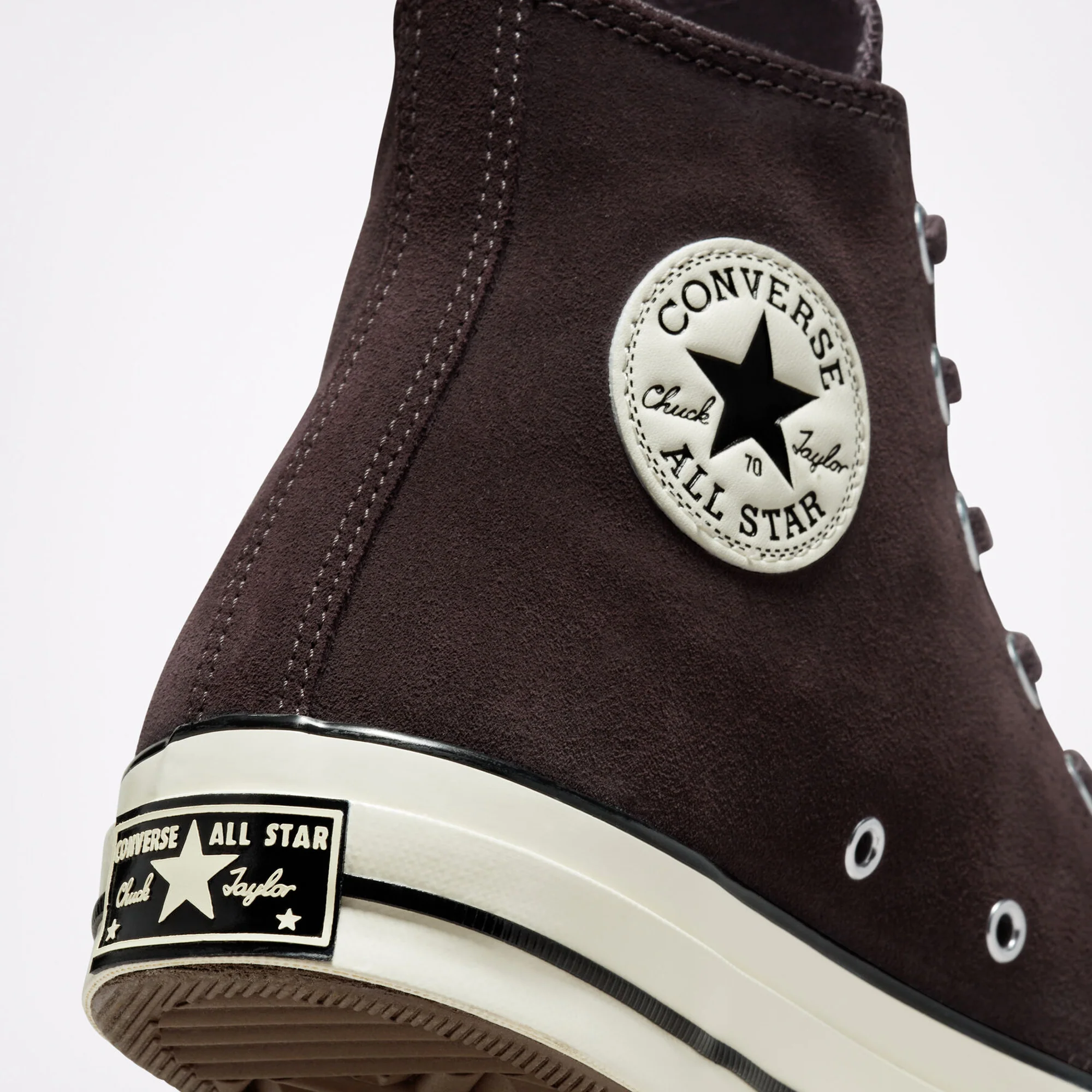 Converse Mens Chuck 70 Hi Shoes 'Coffee Nut' - Image 4