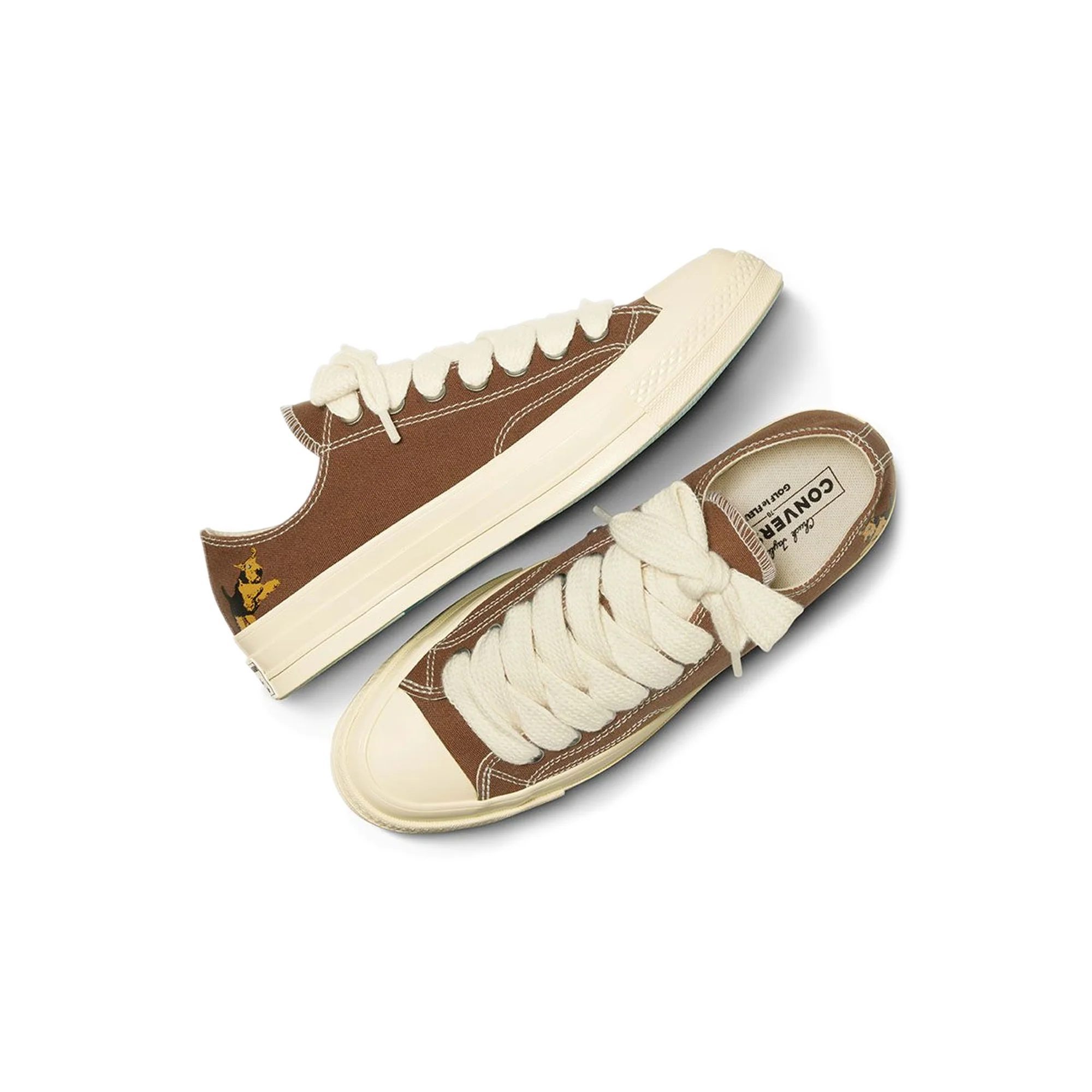 Converse x GOLF le FLEUR* Darryl Chuck 70 Low Top Shoes - Image 4