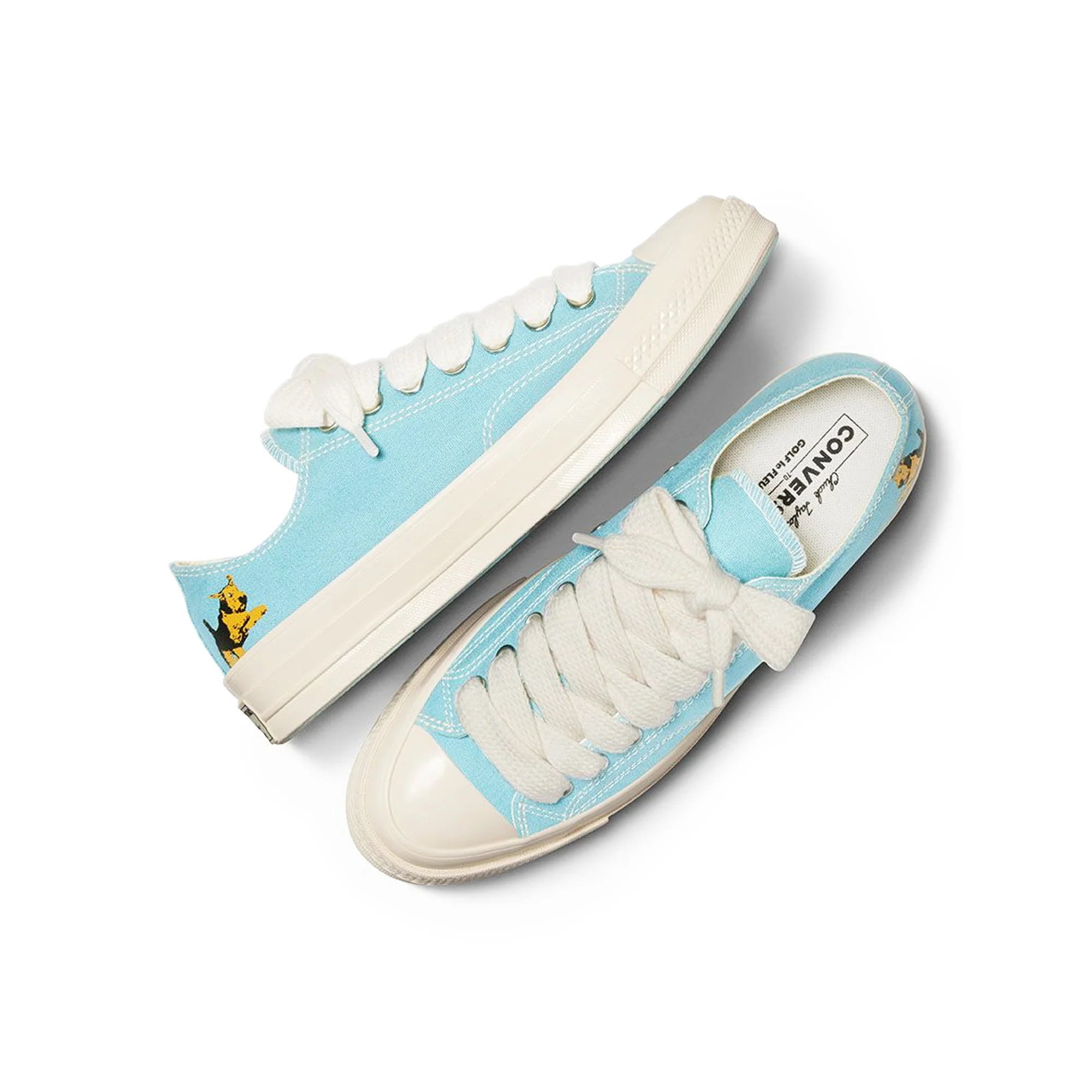 Converse x GOLF le FLEUR* Darryl Chuck 70 Low Top Shoes - Image 4
