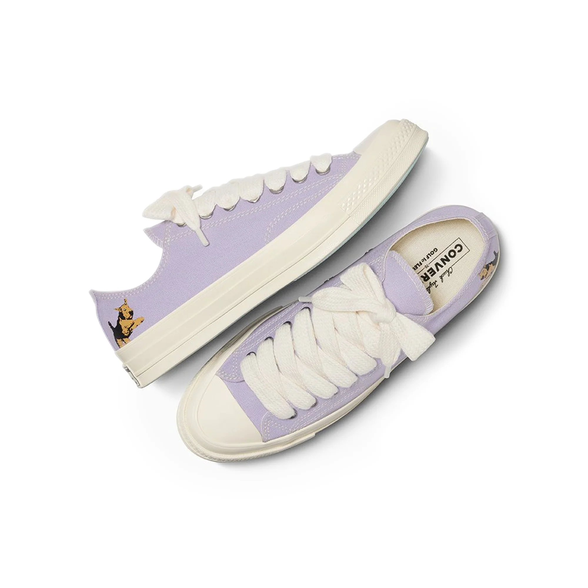 Converse x GOLF le FLEUR* Darryl Chuck 70 Low Top Shoes - Image 4
