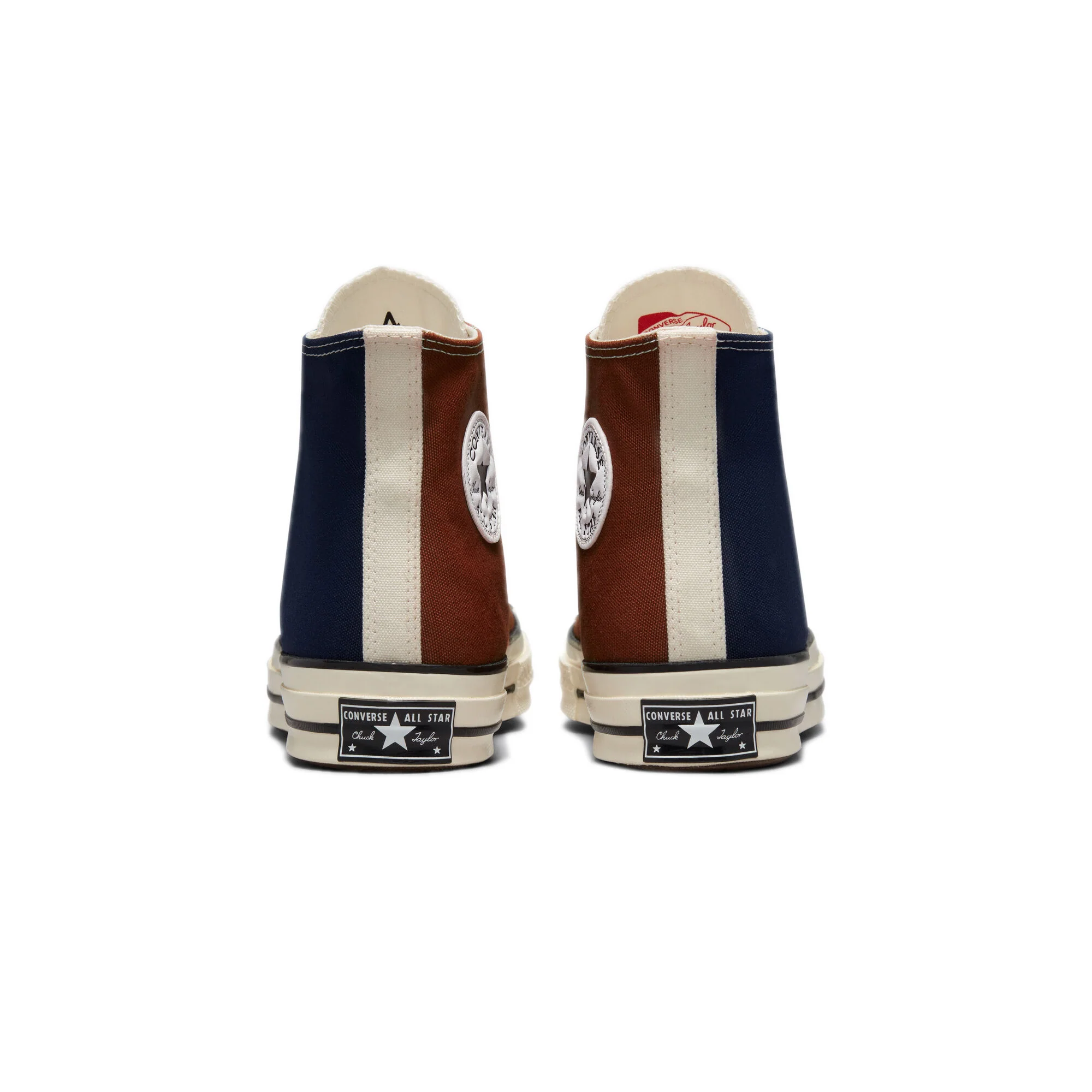 Converse Mens Chuck 70 HI Shoes 'Brown/Red' - Image 3