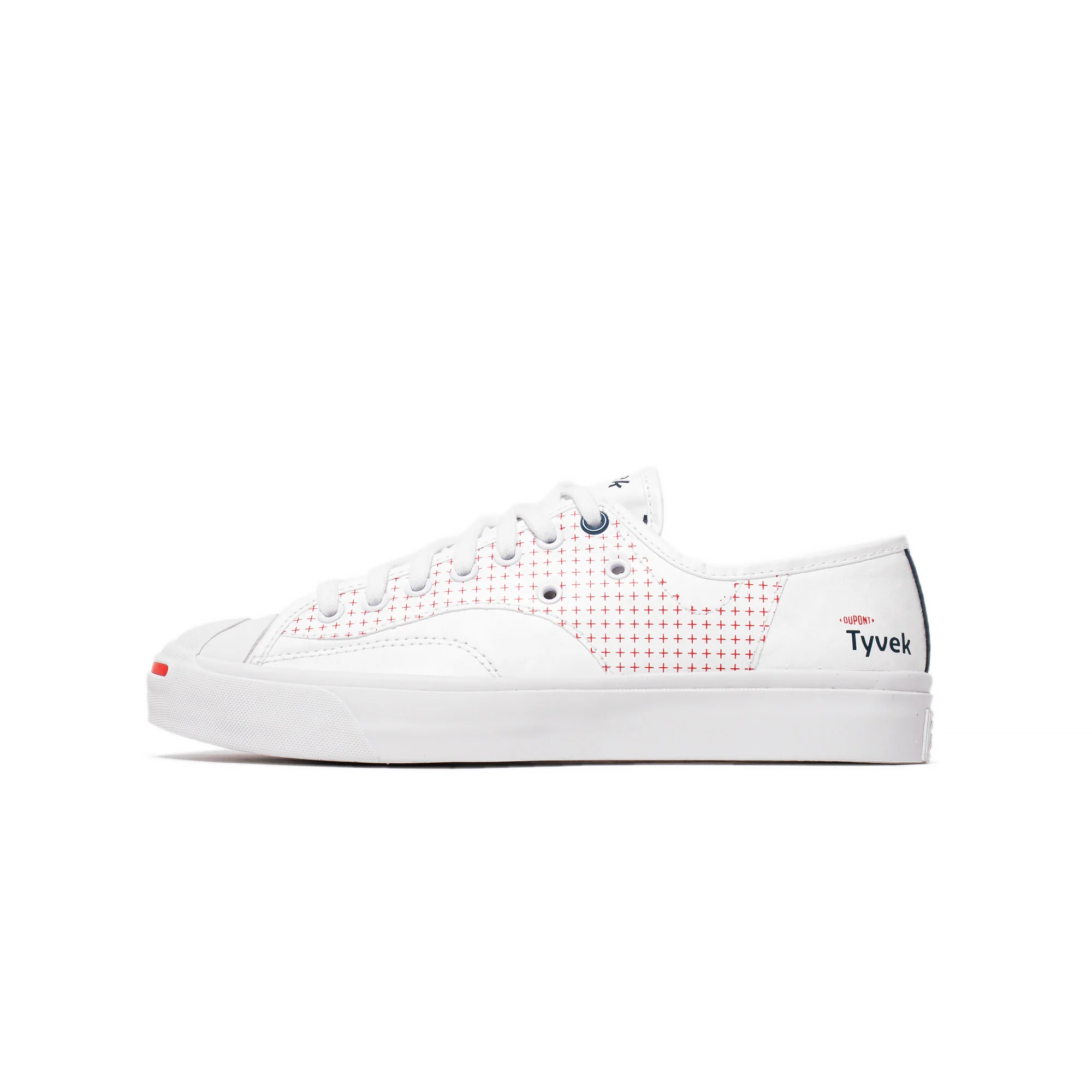 Converse Mens Jack Purcell Rally Ox 'Fiery Red' Shoes