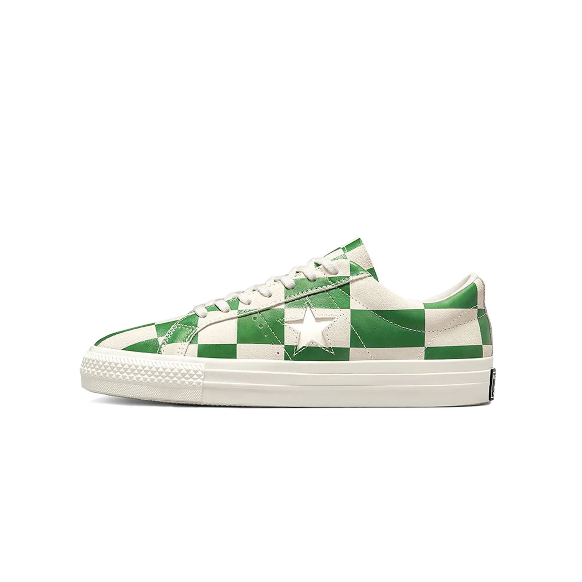 Converse Mens One Star Ox Shoes 'White/Medium Green'