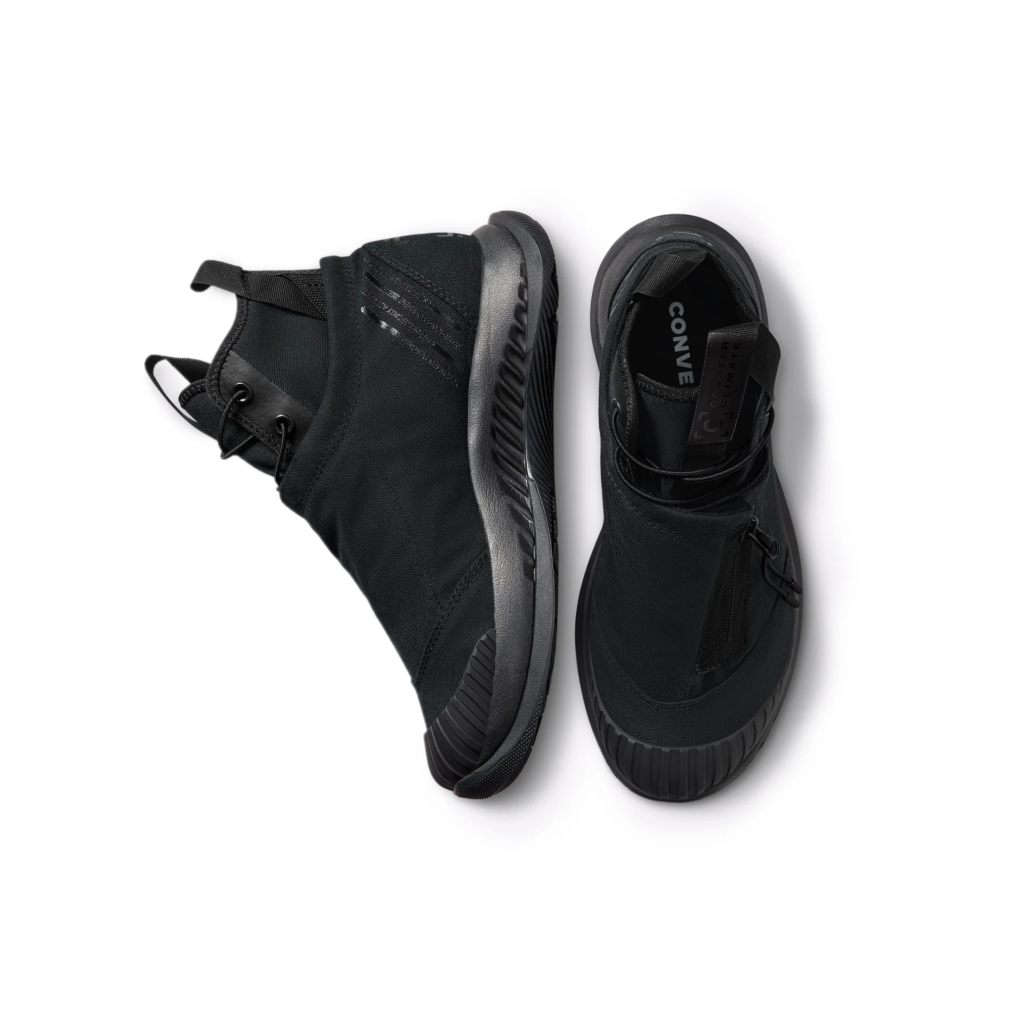 Converse Mens Utility Hi Explore CC Shoes 'Black' - Image 4