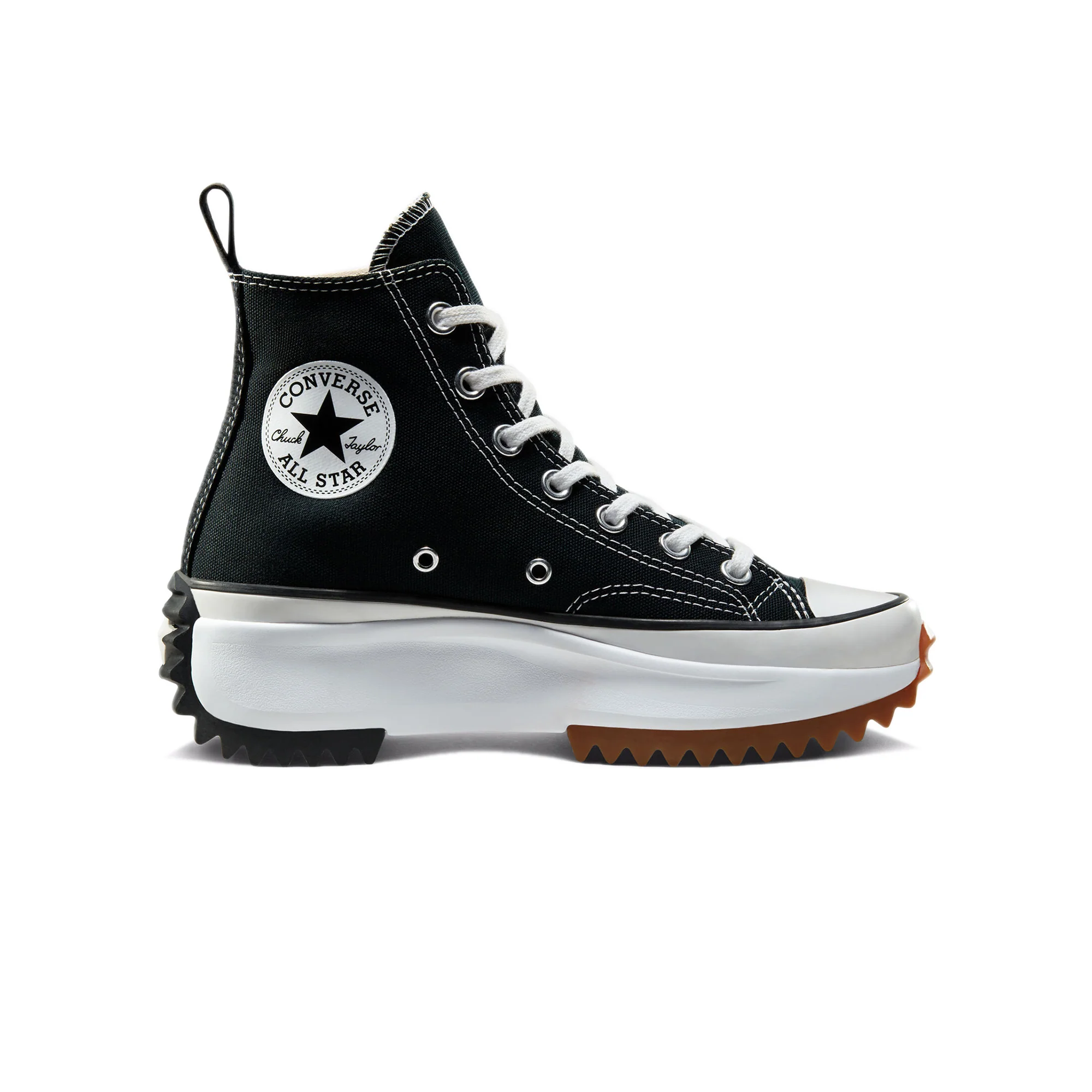 Converse Mens Run Star Hike Hi Shoes 'Black' - Image 4