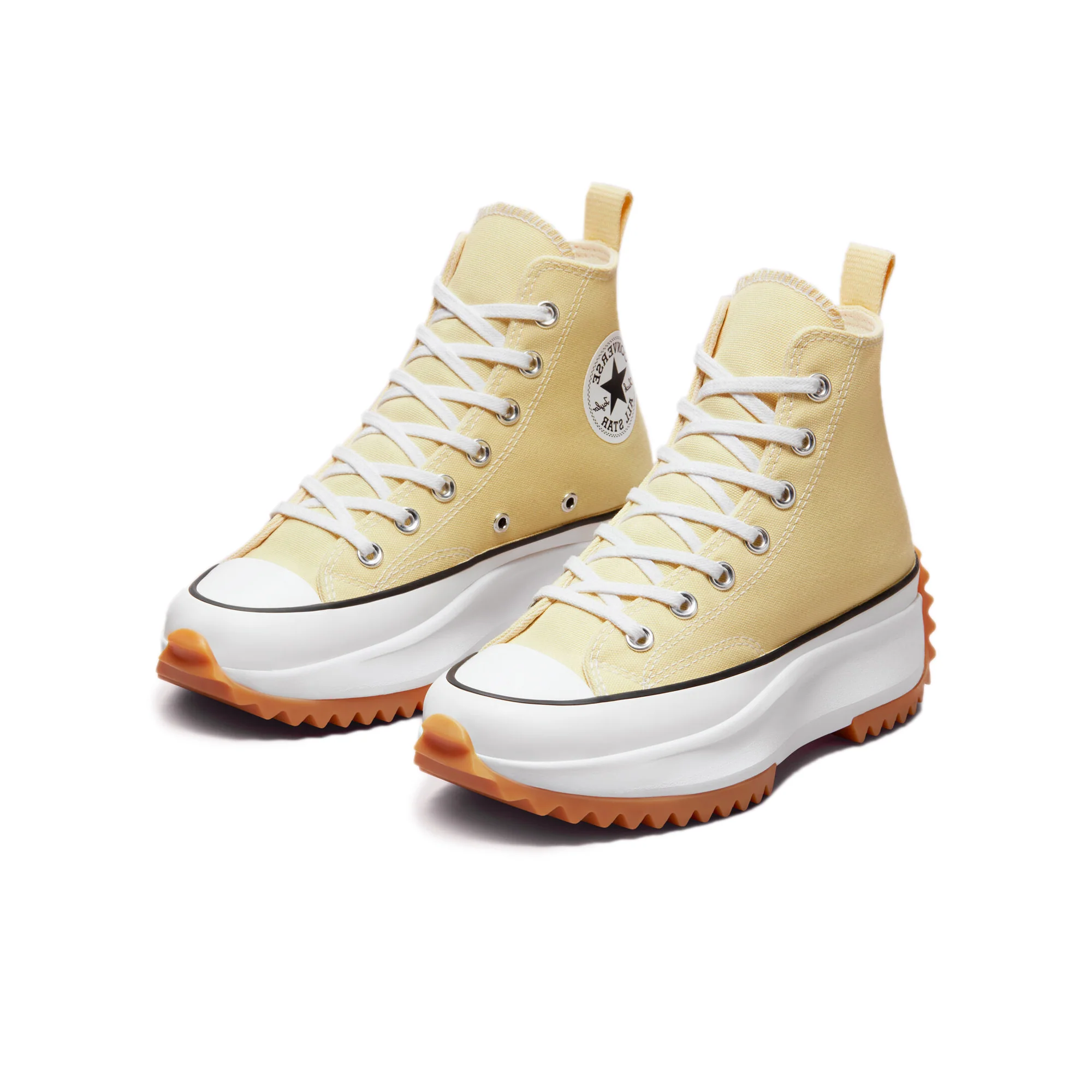 Converse Run Star Hike Hi Shoes Lemon Drop - Image 2
