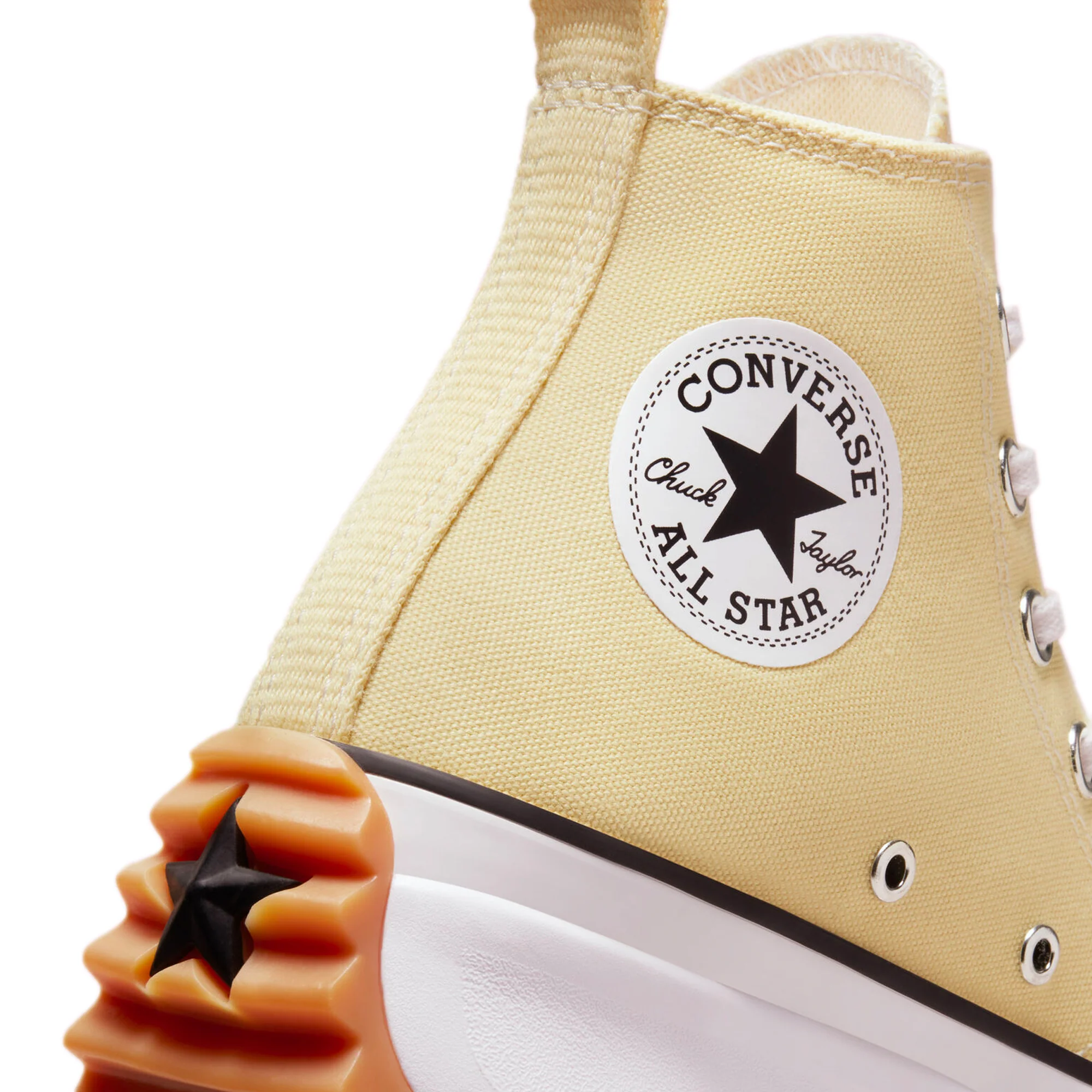 Converse Run Star Hike Hi Shoes Lemon Drop - Image 4