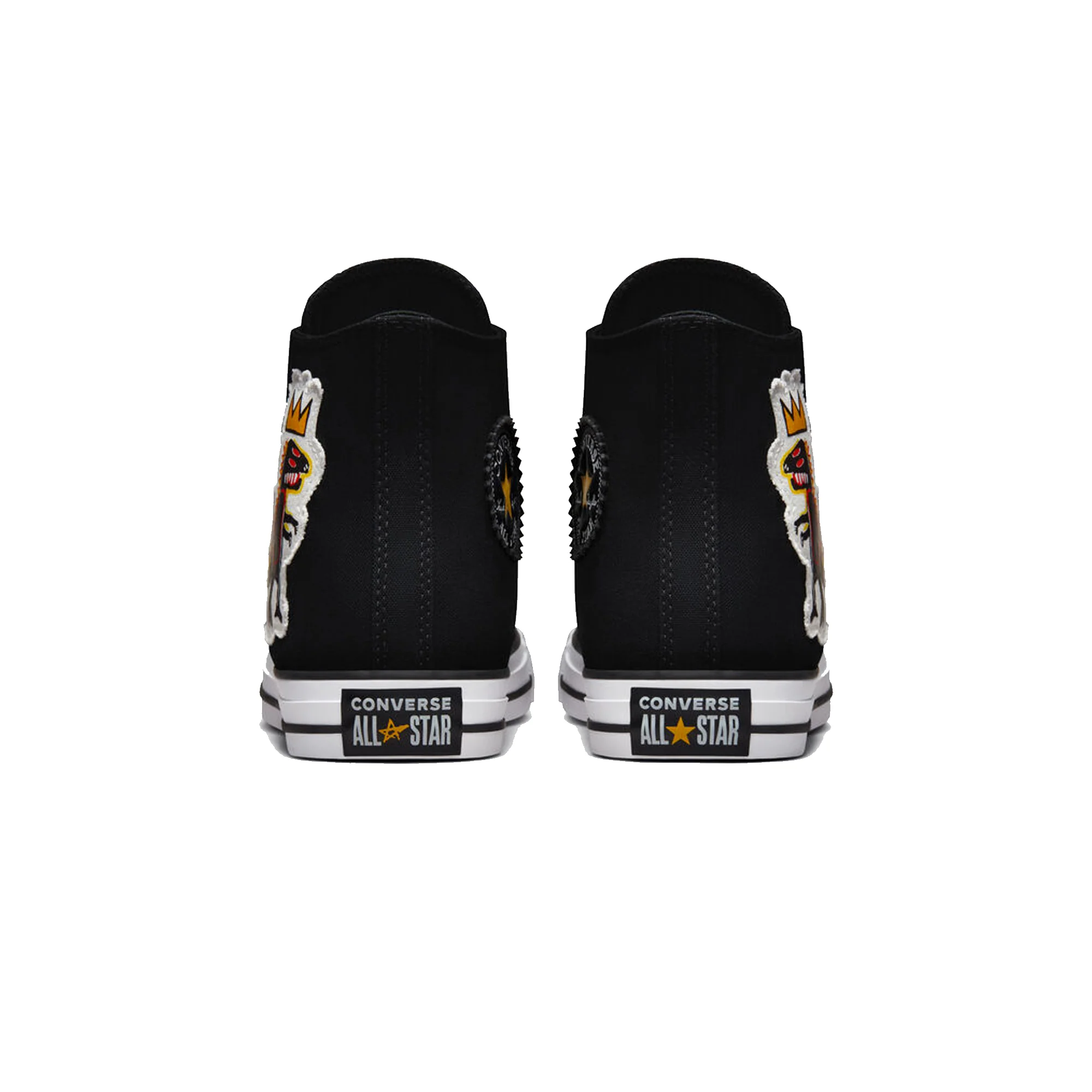 Converse Mens Ctas Hi Shoes 'Blk/Multi' - Image 3