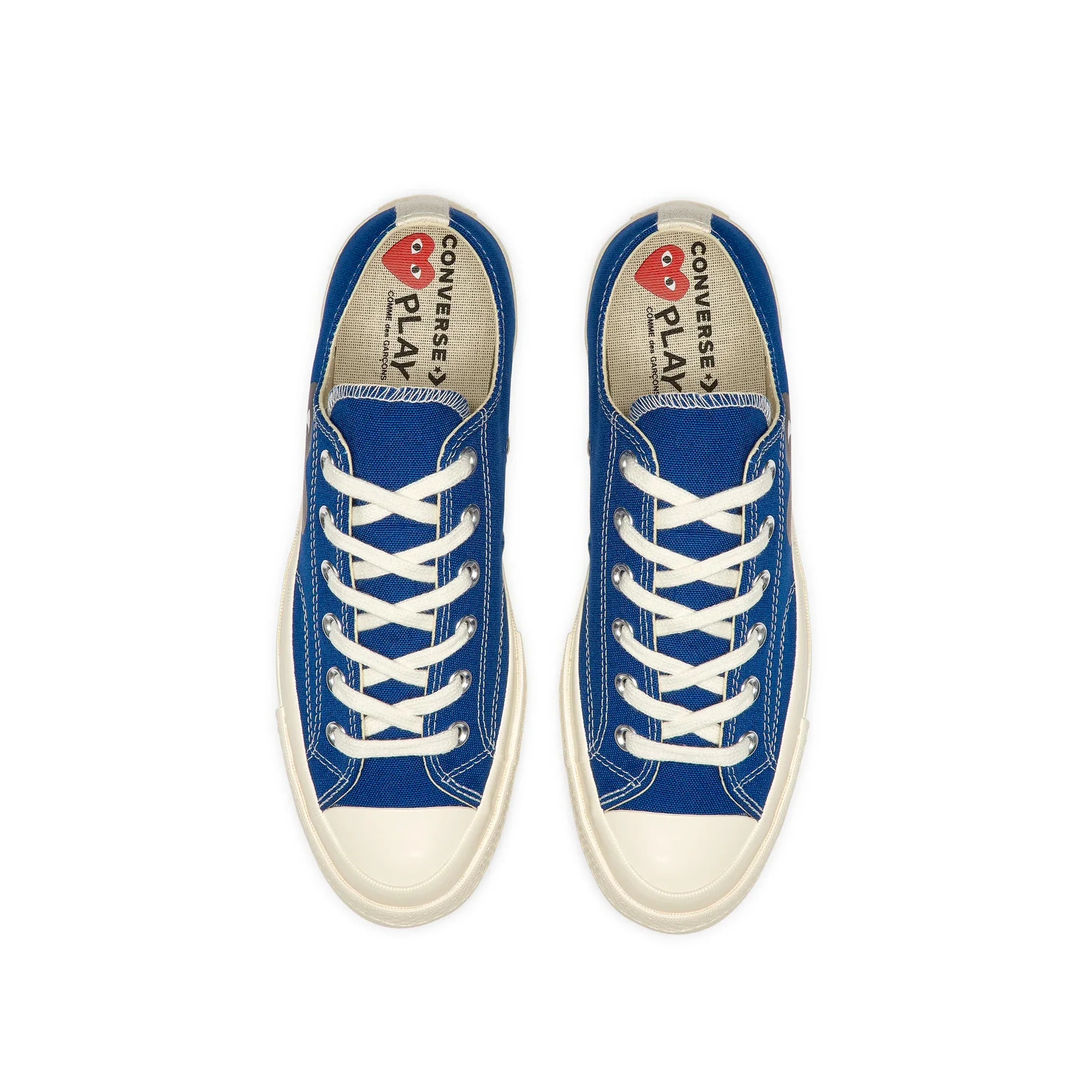 Comme des Garcons PLAY x Converse Chuck 70 Lo Shoes - Image 4