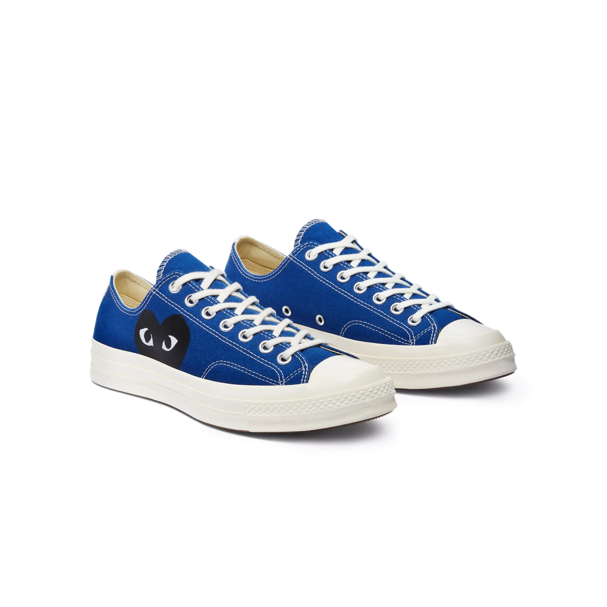 Comme des Garcons PLAY x Converse Chuck 70 Lo Shoes - Image 2