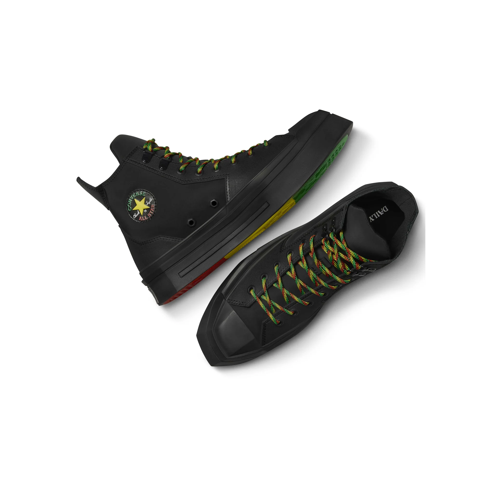 Converse x Daily Paper Mens Chuck 70 De Lux Squared Shoes - Image 4