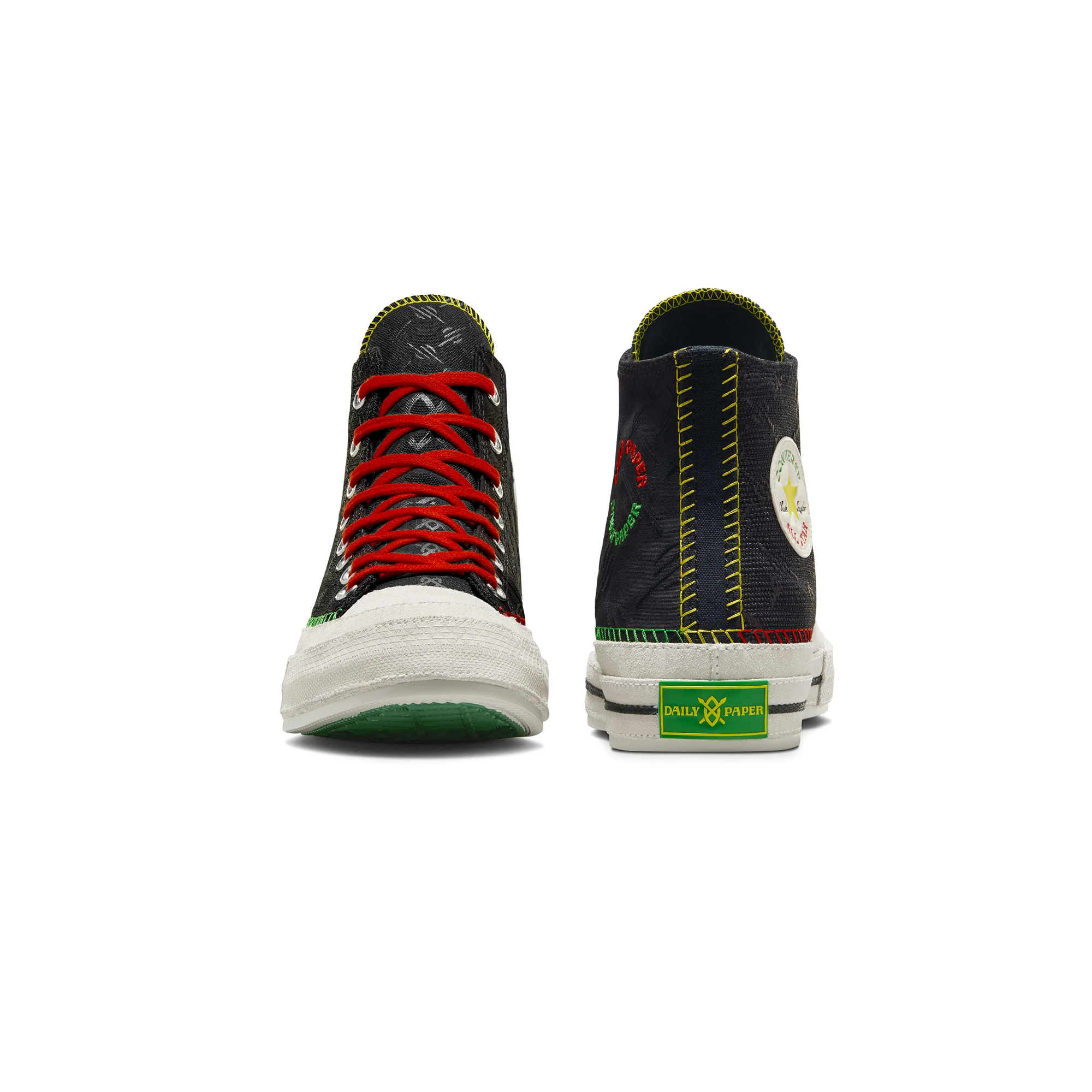 Converse x Daily Paper Mens Chuck 70 High Shoes - Image 3