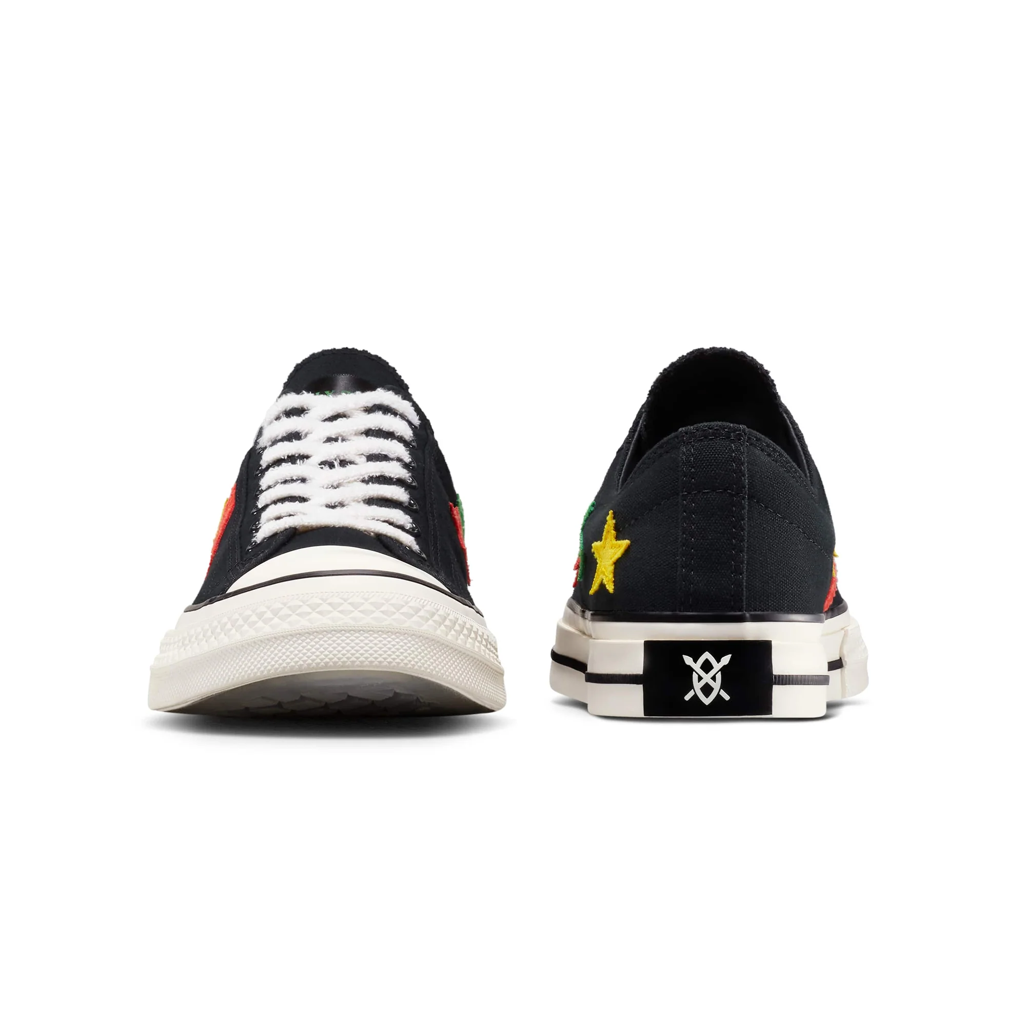 Converse x Daily Paper Mens Star Player OX Shoes - Image 3