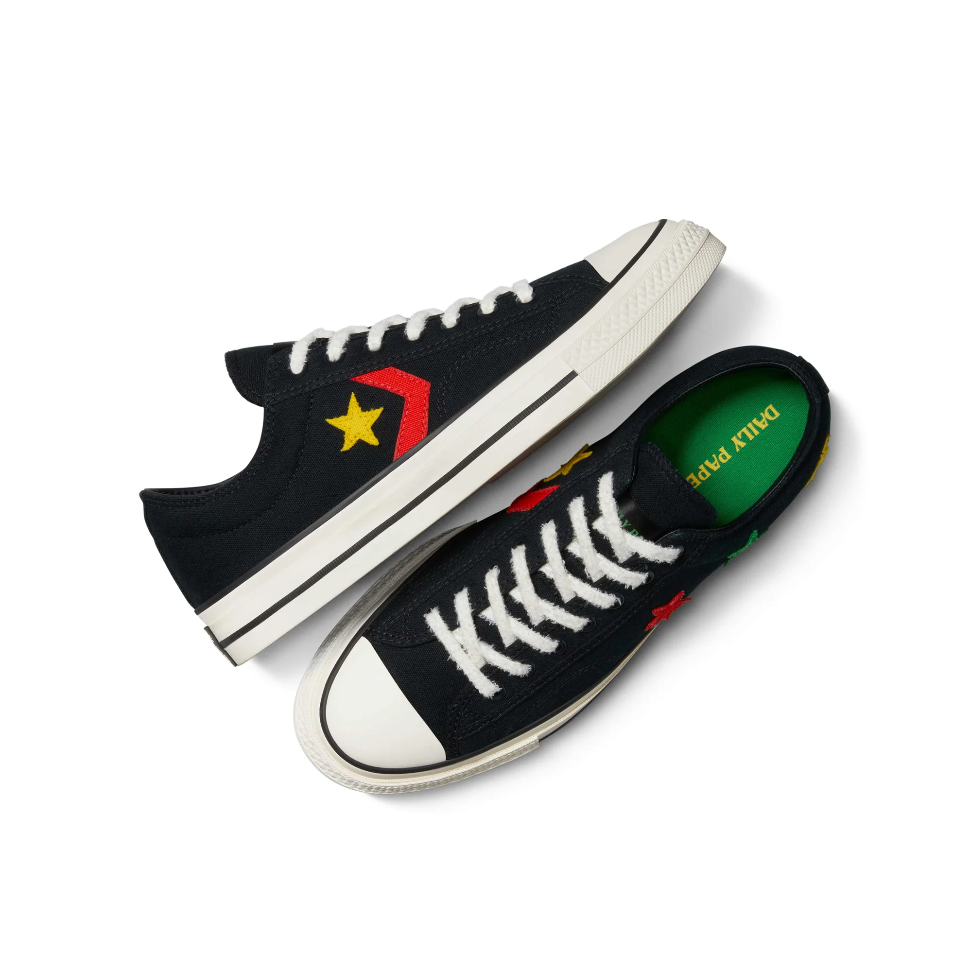 Converse x Daily Paper Mens Star Player OX Shoes - Image 4