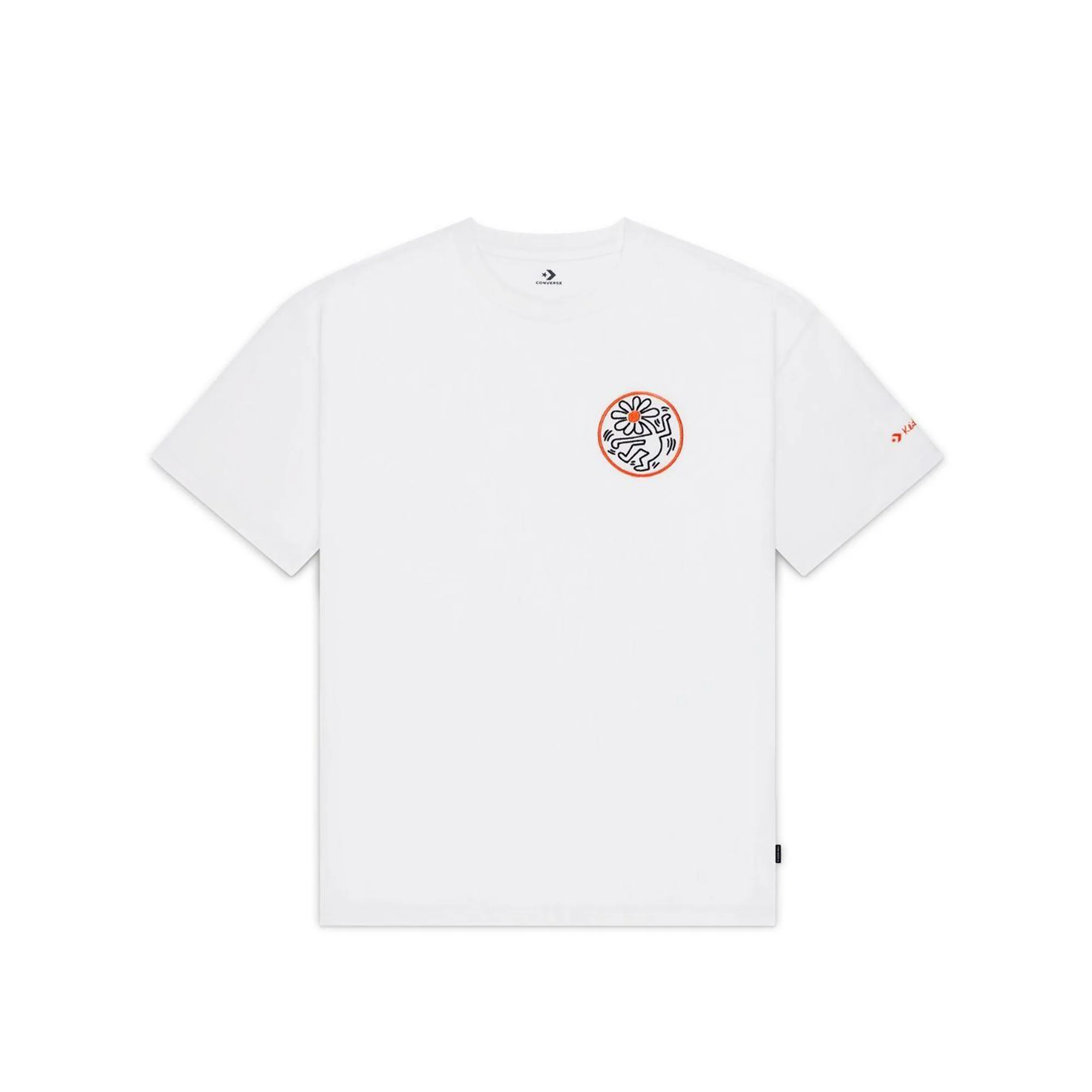 Converse Mens Haring Elevated Graphic Tee 'White'