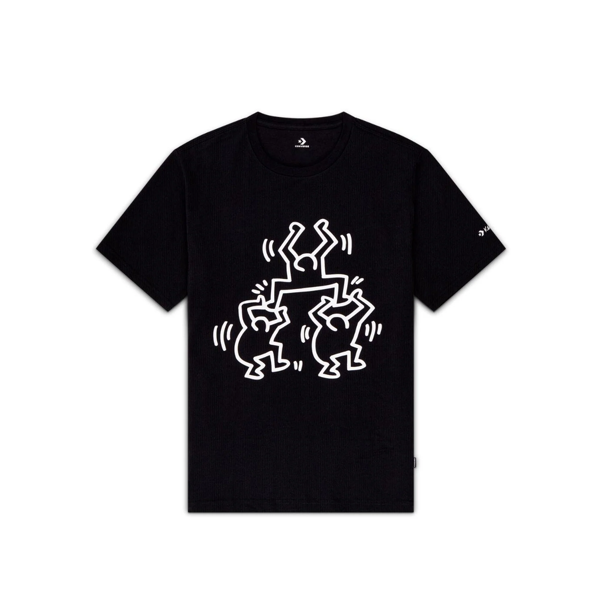 Converse Mens Haring Graphic Tee 'Black'