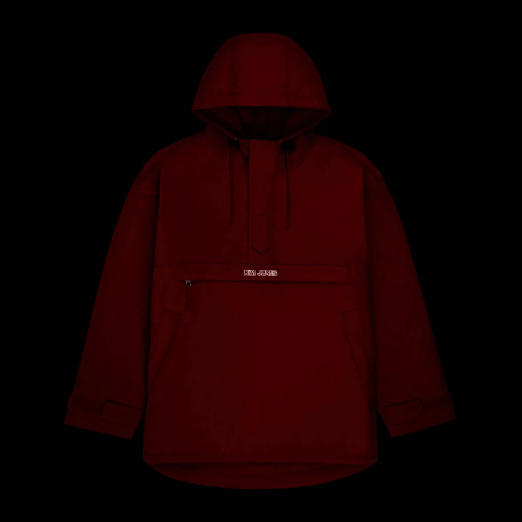 Converse x Kim Jones Mens Parka 'Enemal Red' - Image 4