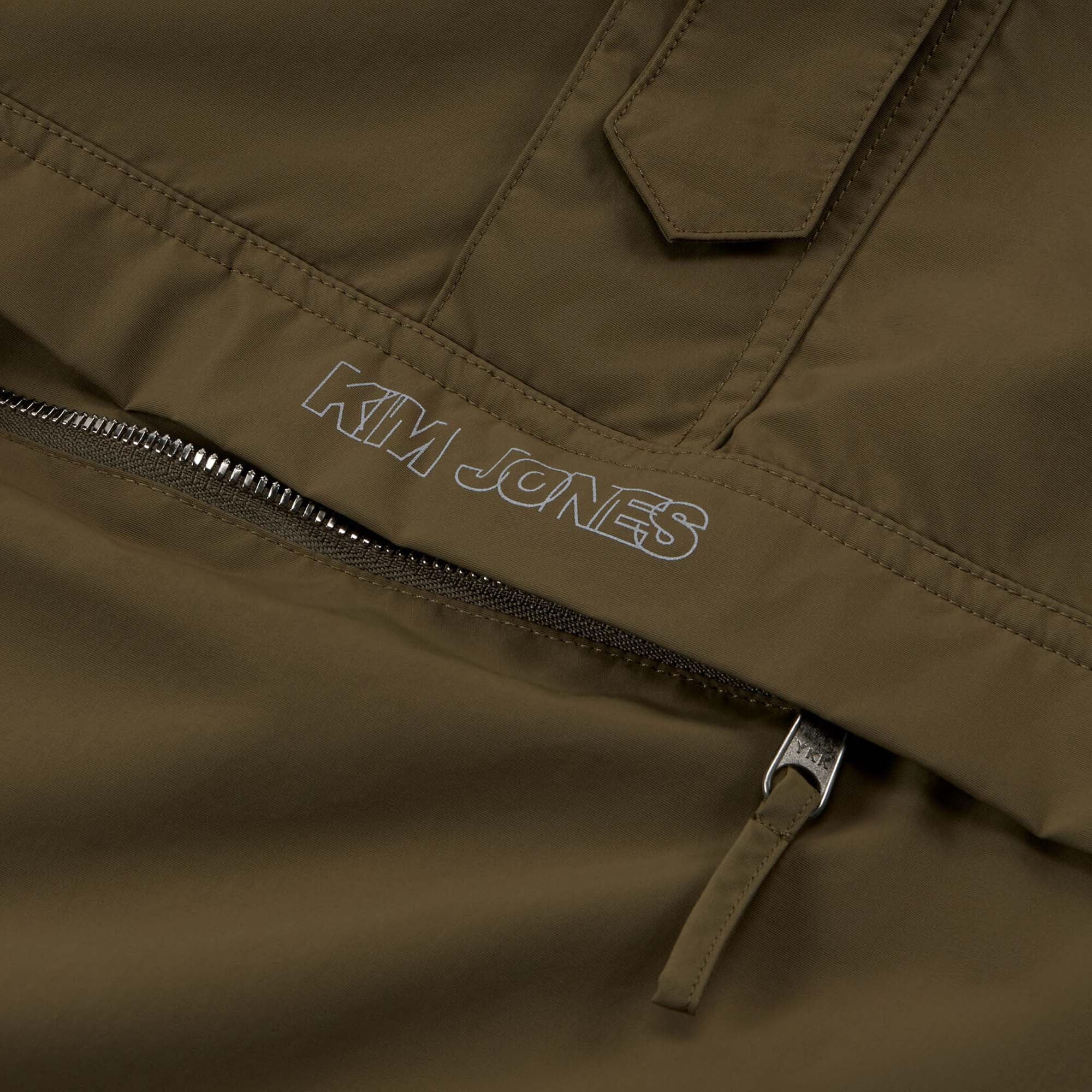 Converse x Kim Jones Mens Parka 'Burnt Olive' - Image 3