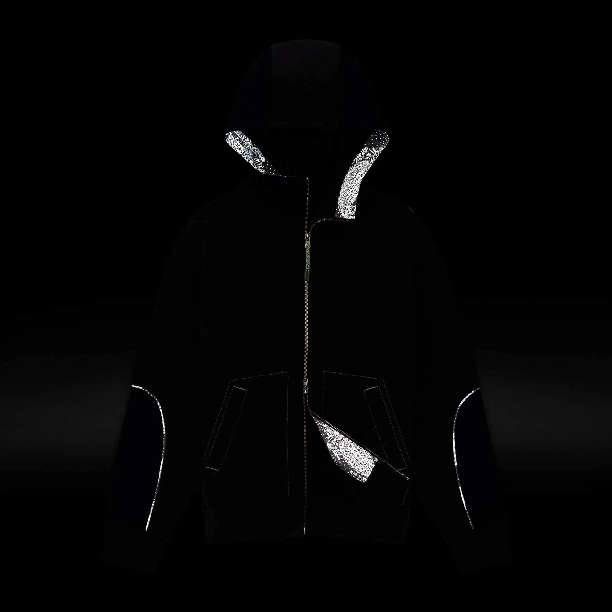 Paria x Converse Full Zip Hoodie 'Asphalt' - Image 4