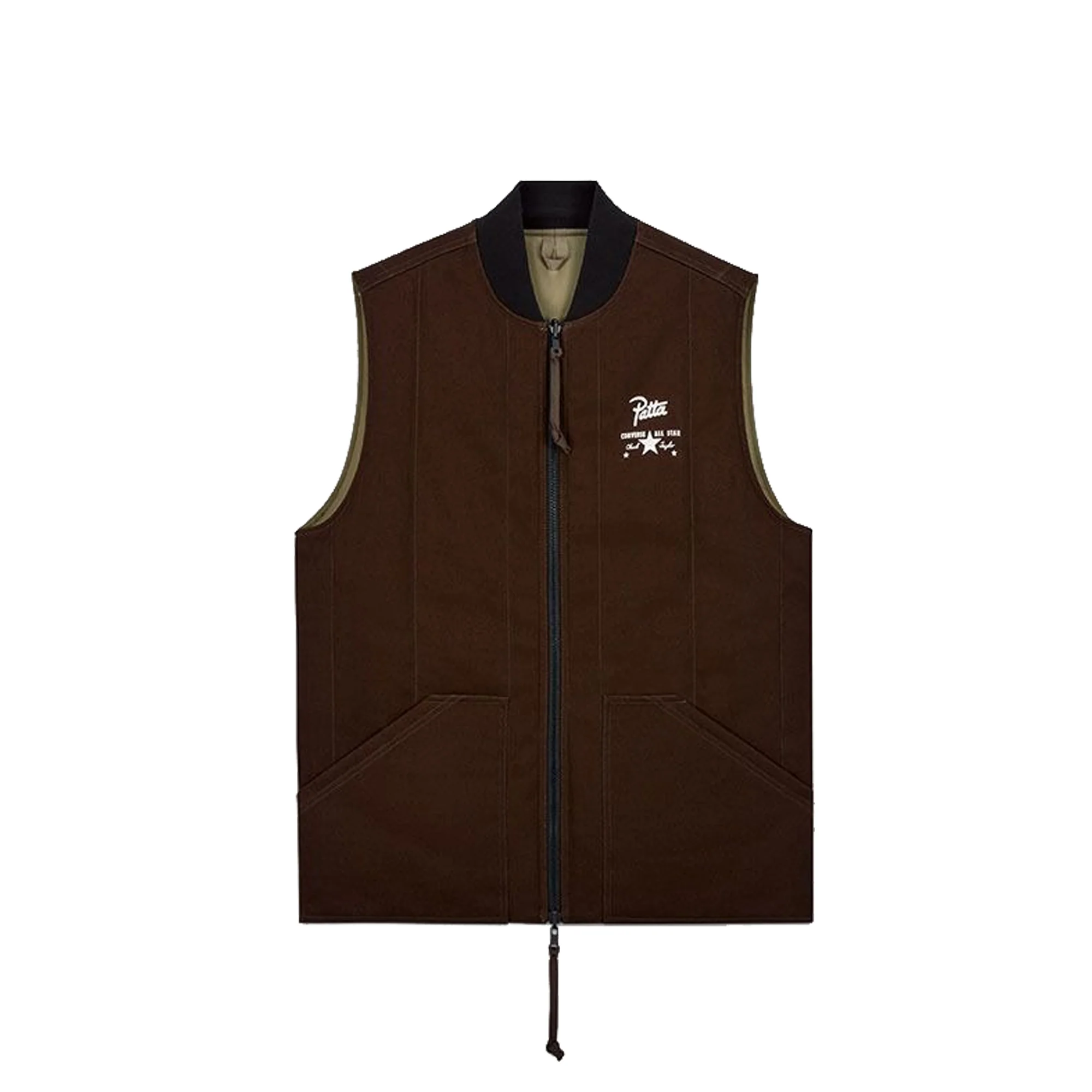 Converse x Patta Mens Utility Reversible Vest 'Java'