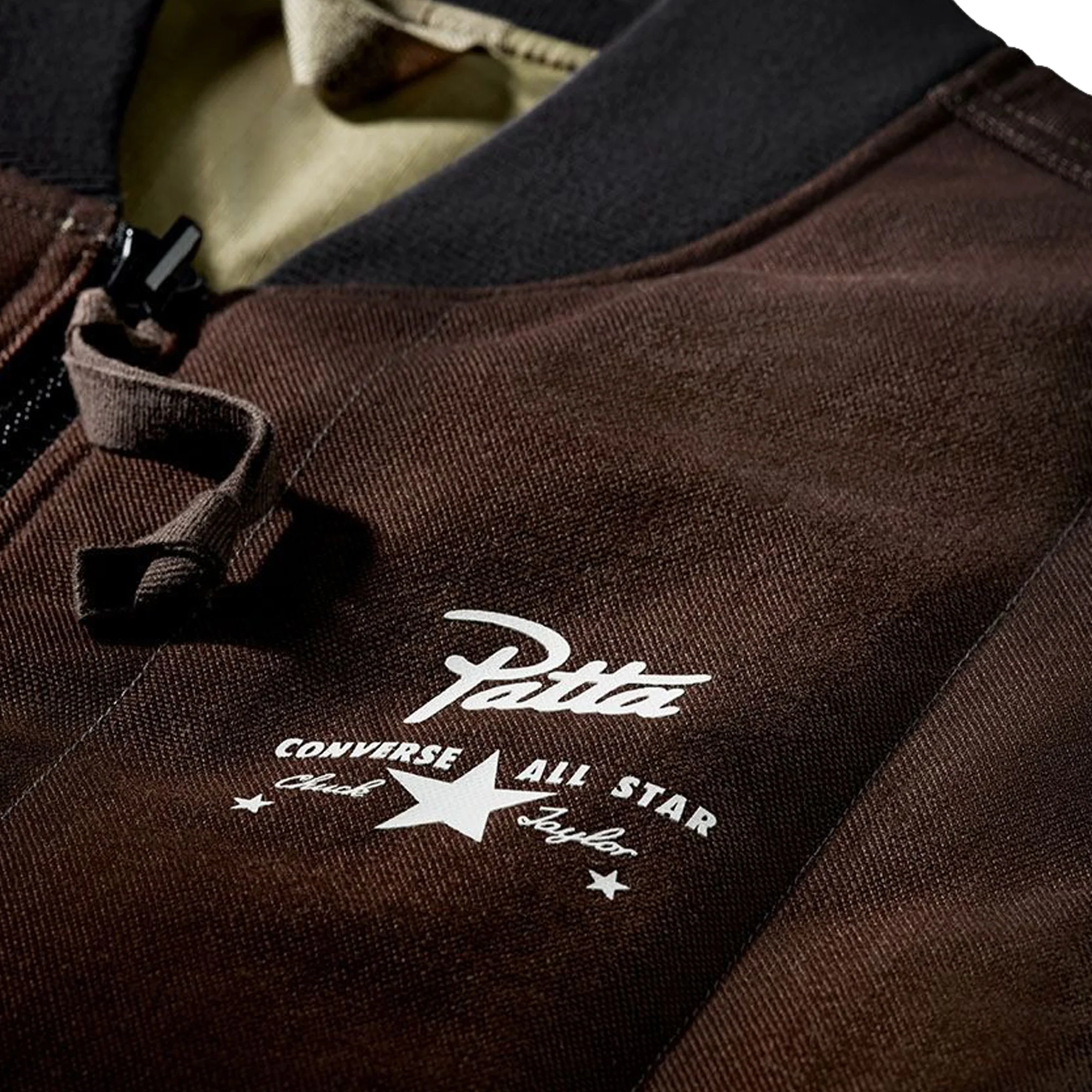 Converse x Patta Mens Utility Reversible Vest 'Java' - Image 3