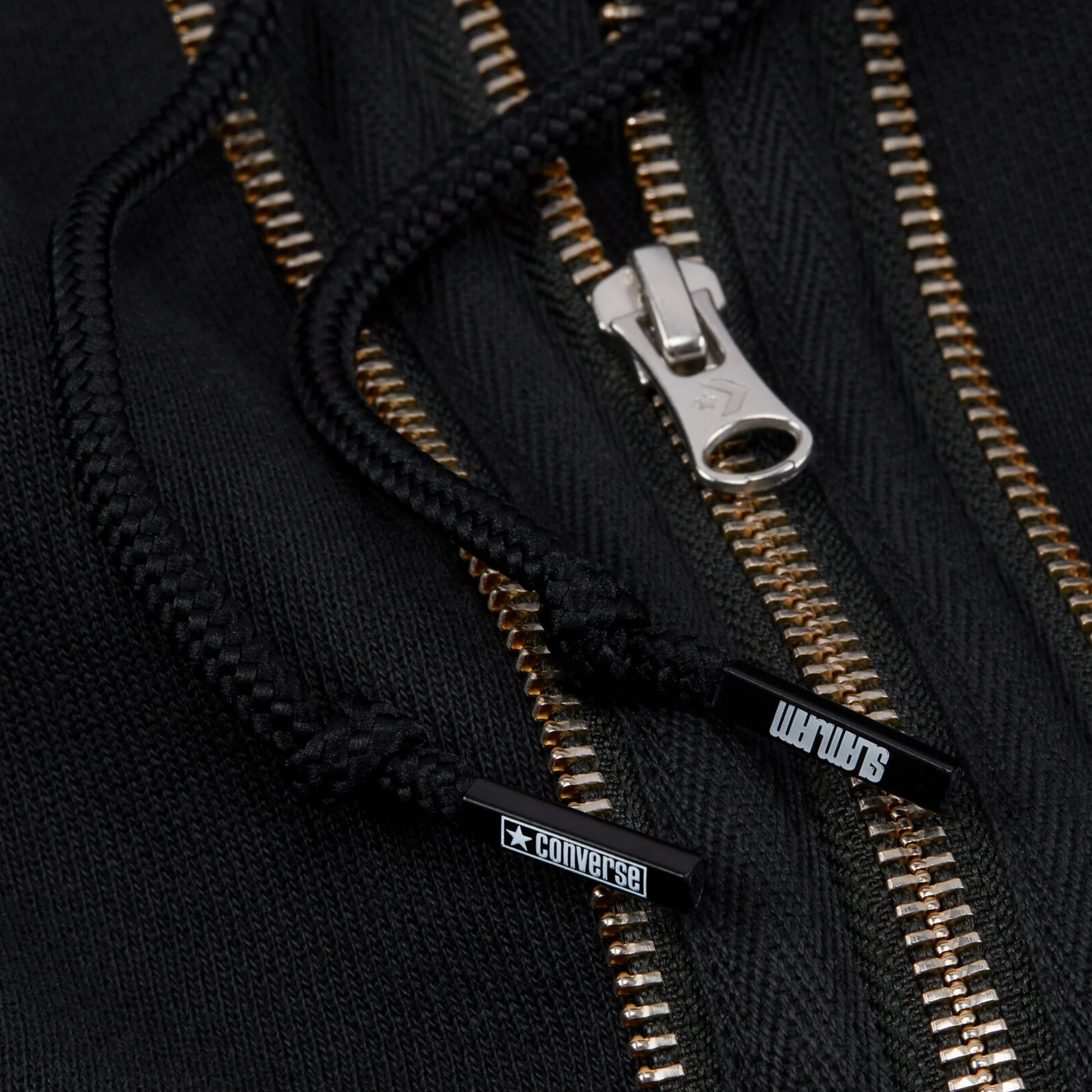 Converse x Slam Jam 'Black/Grey' Utility Fleece - Image 3