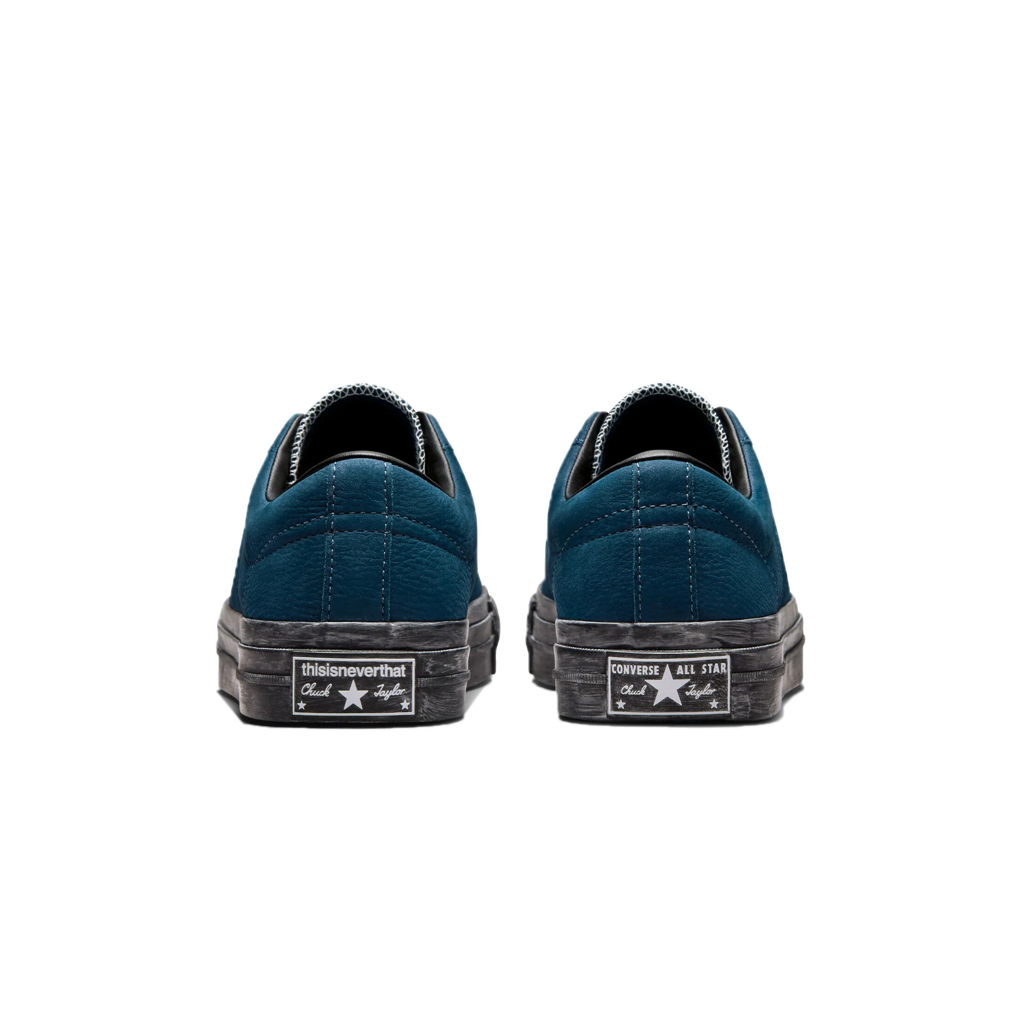 Converse Mens One Star Ox Shoes 'Poseidon/Black' - Image 2