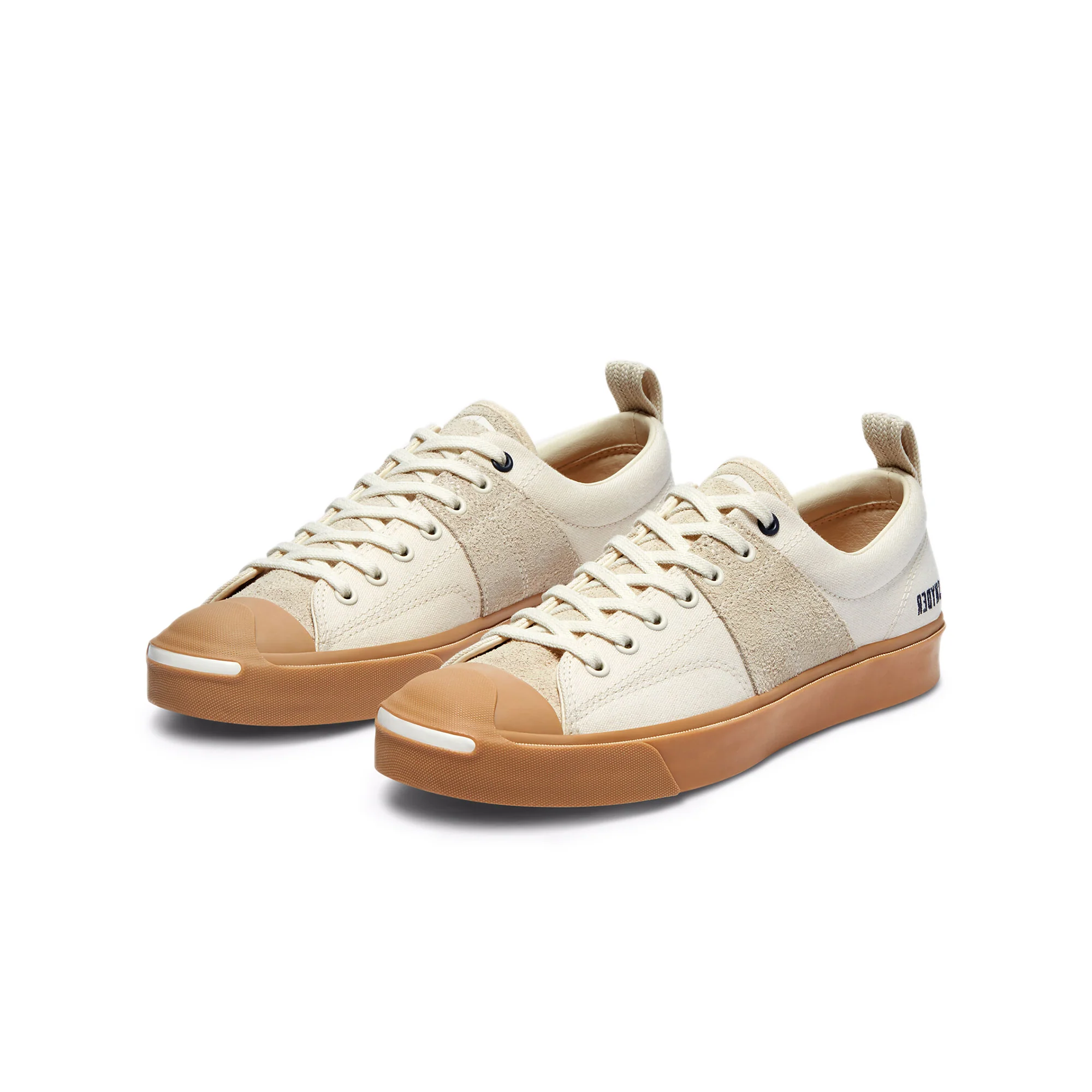 Converse Mens Jack Purcell Ox Shoes 'Egret' - Image 2