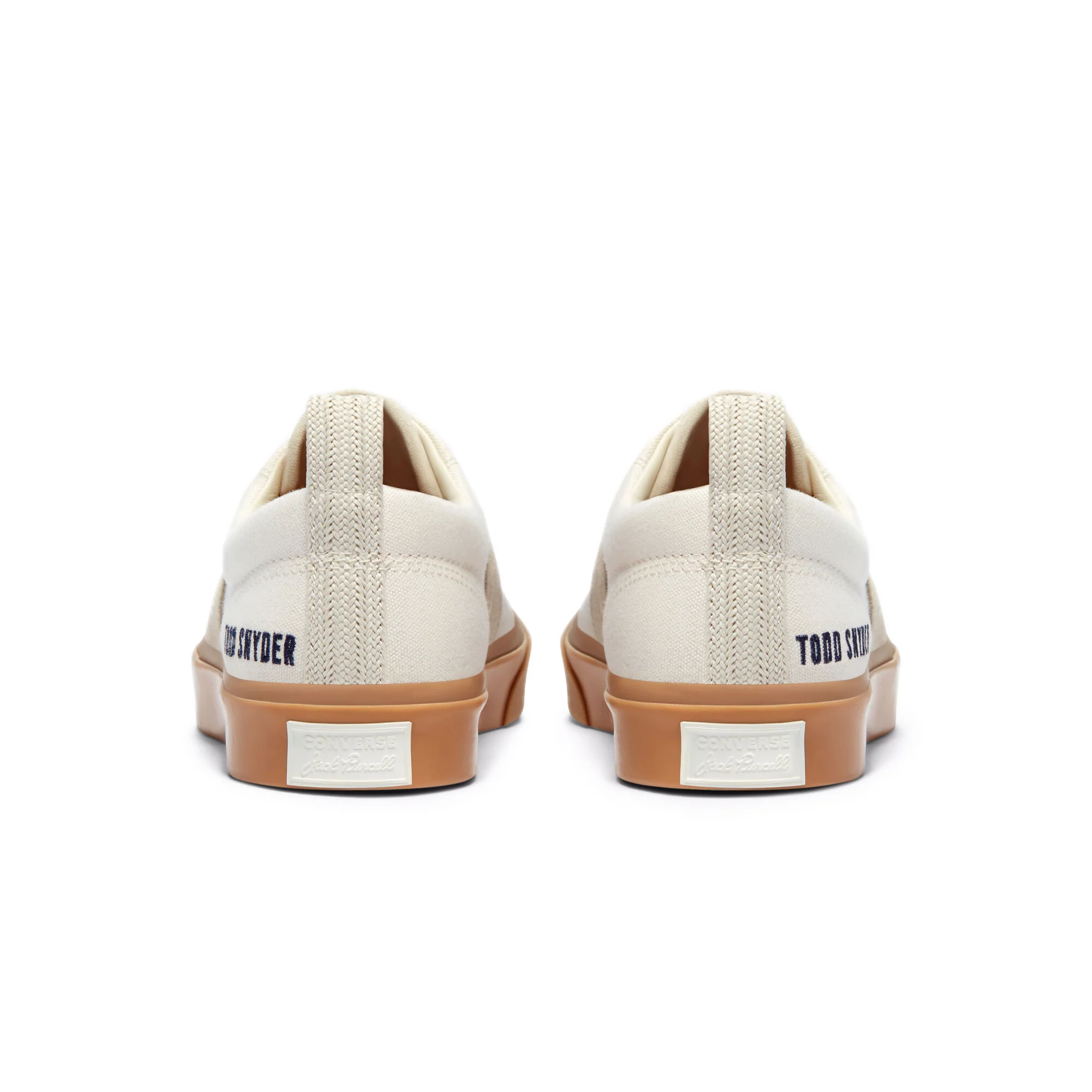 Converse Mens Jack Purcell Ox Shoes 'Egret' - Image 3