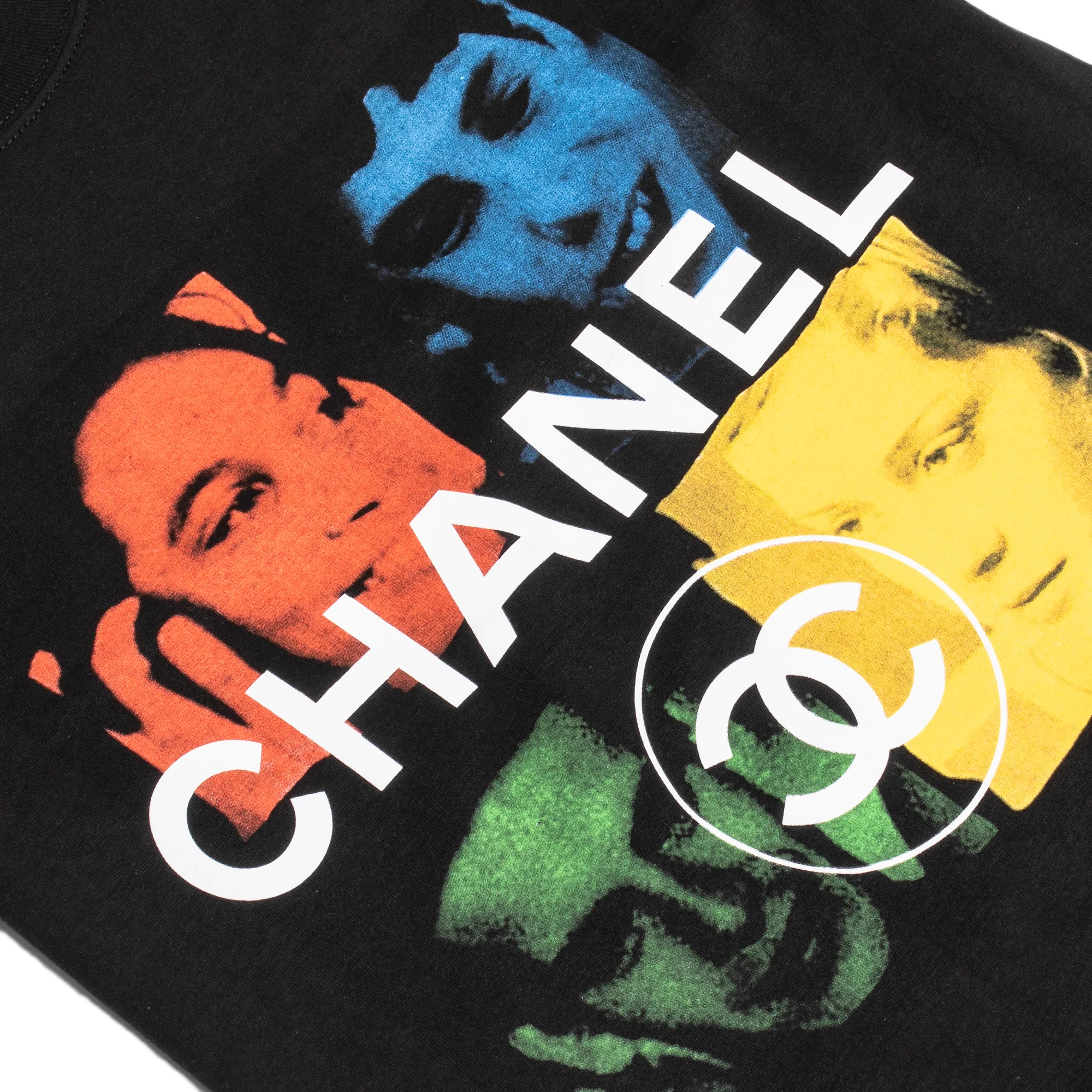 White Lightning Mens Chanelkids T-Shirt 'Black' - Image 2