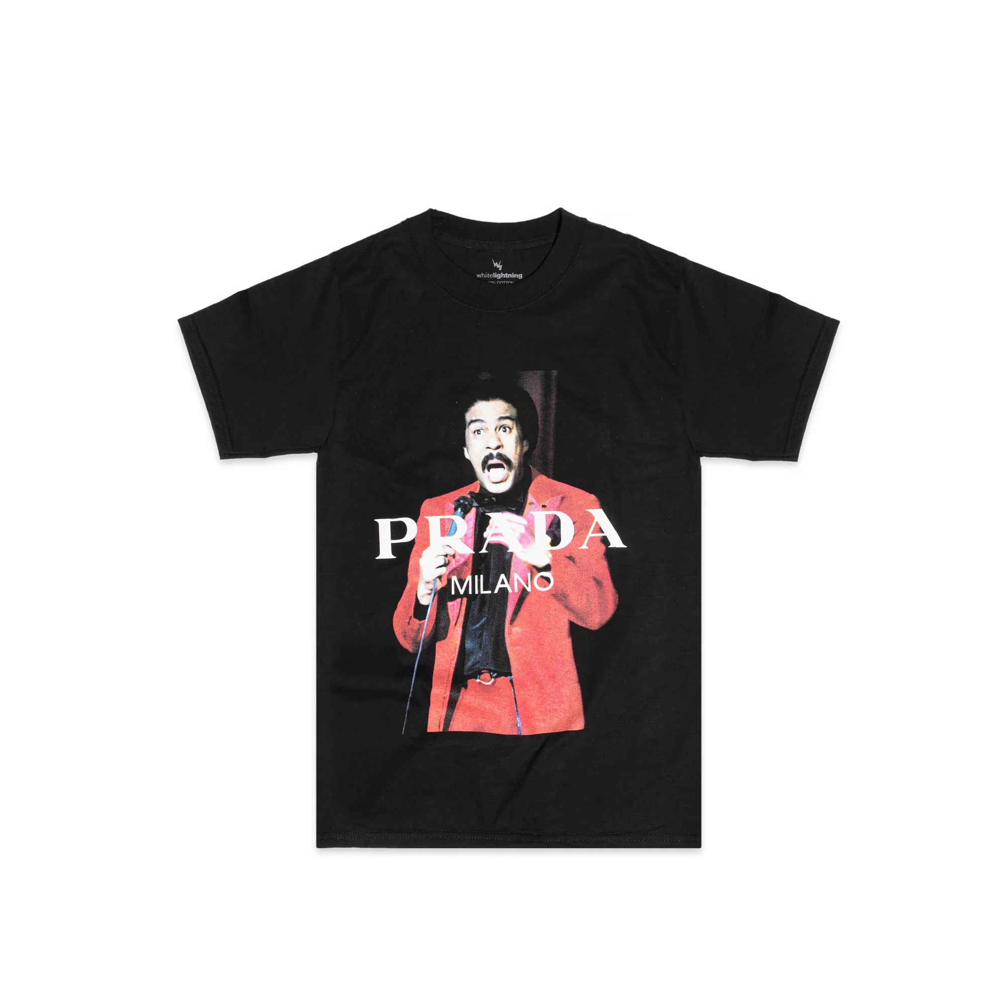 White Lightning Mens Pradapryor T-Shirt 'Black'