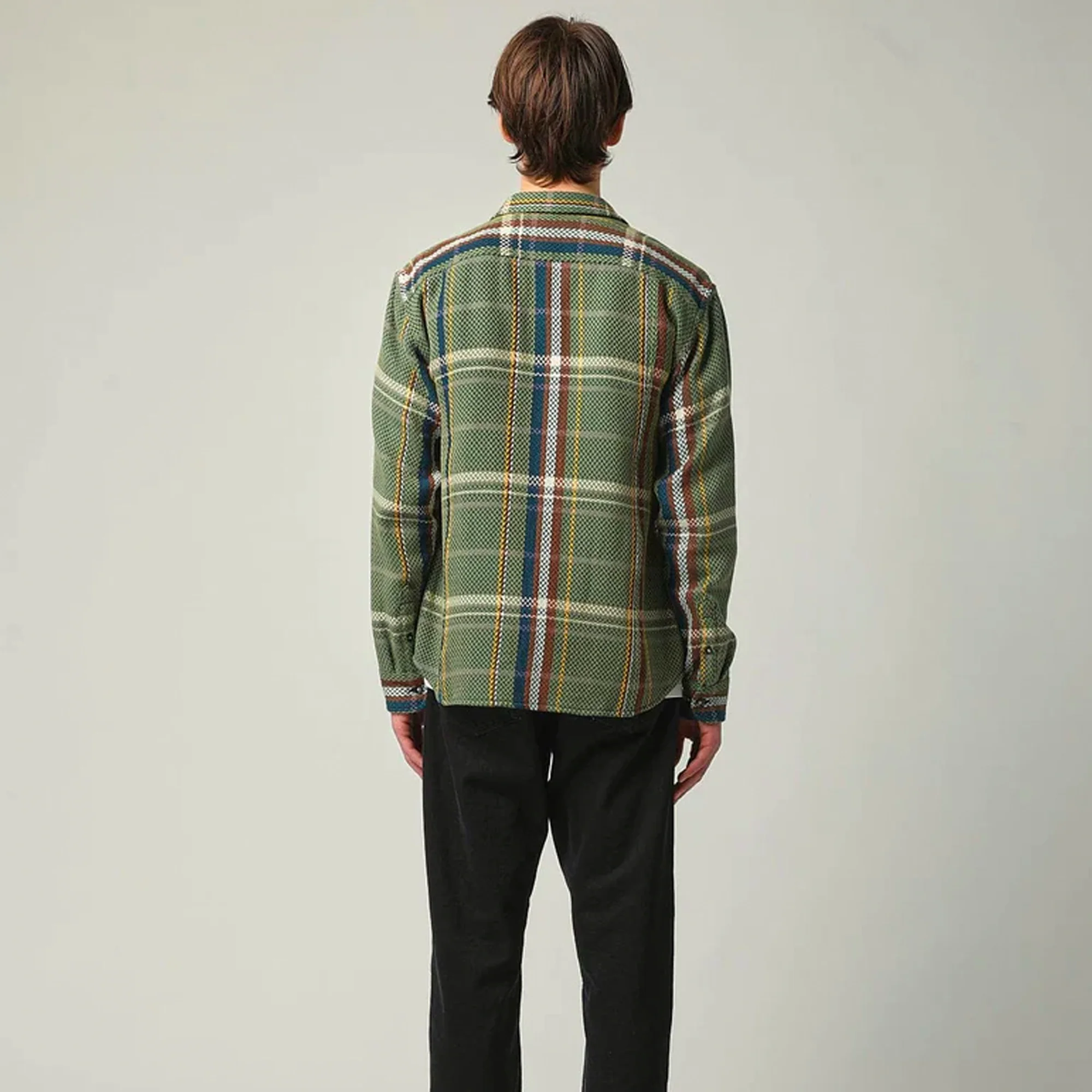 Corridor Mens Acid Plaid Cabin LS Shirt - Image 3