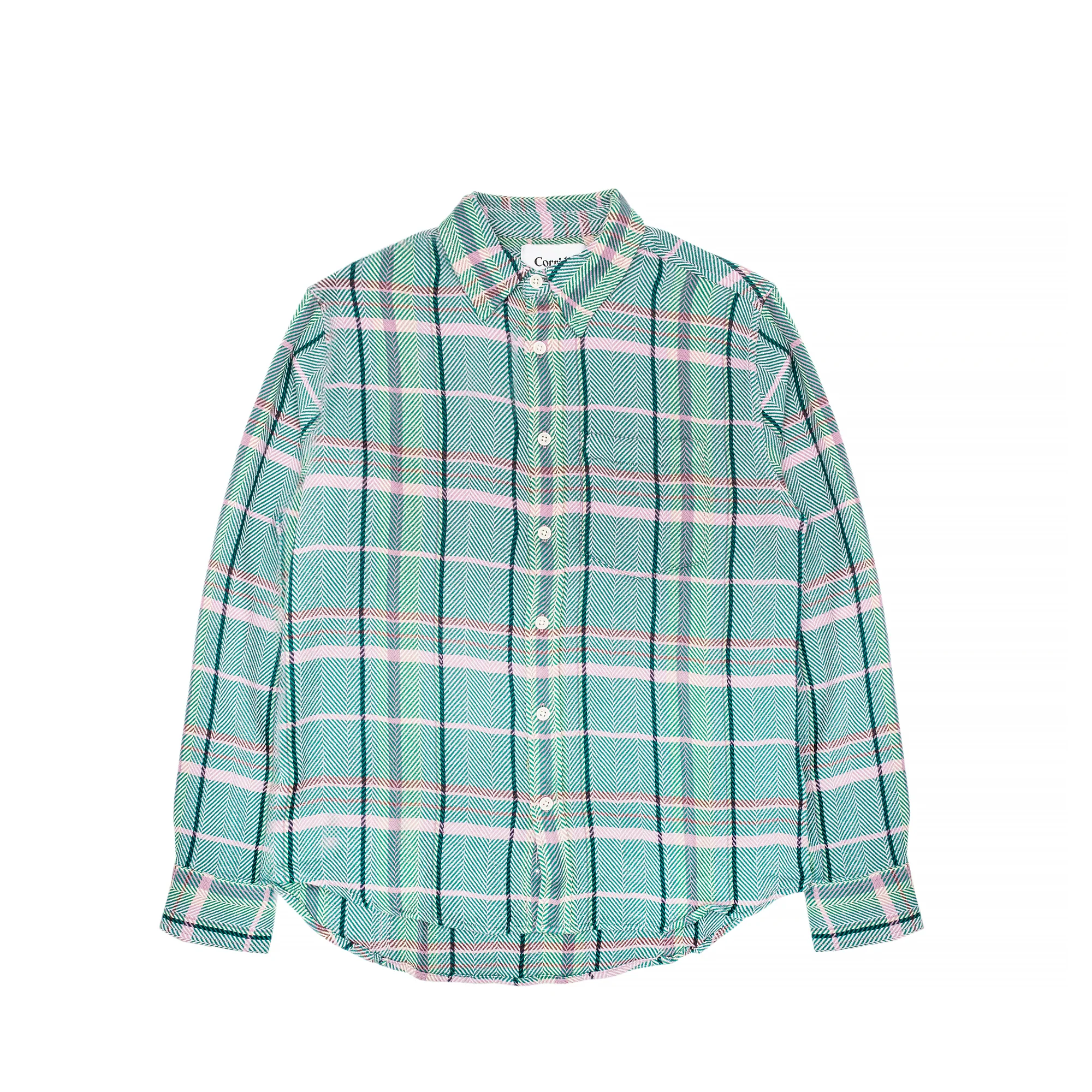 Corridor Mens Acid Plaid LS Shirt
